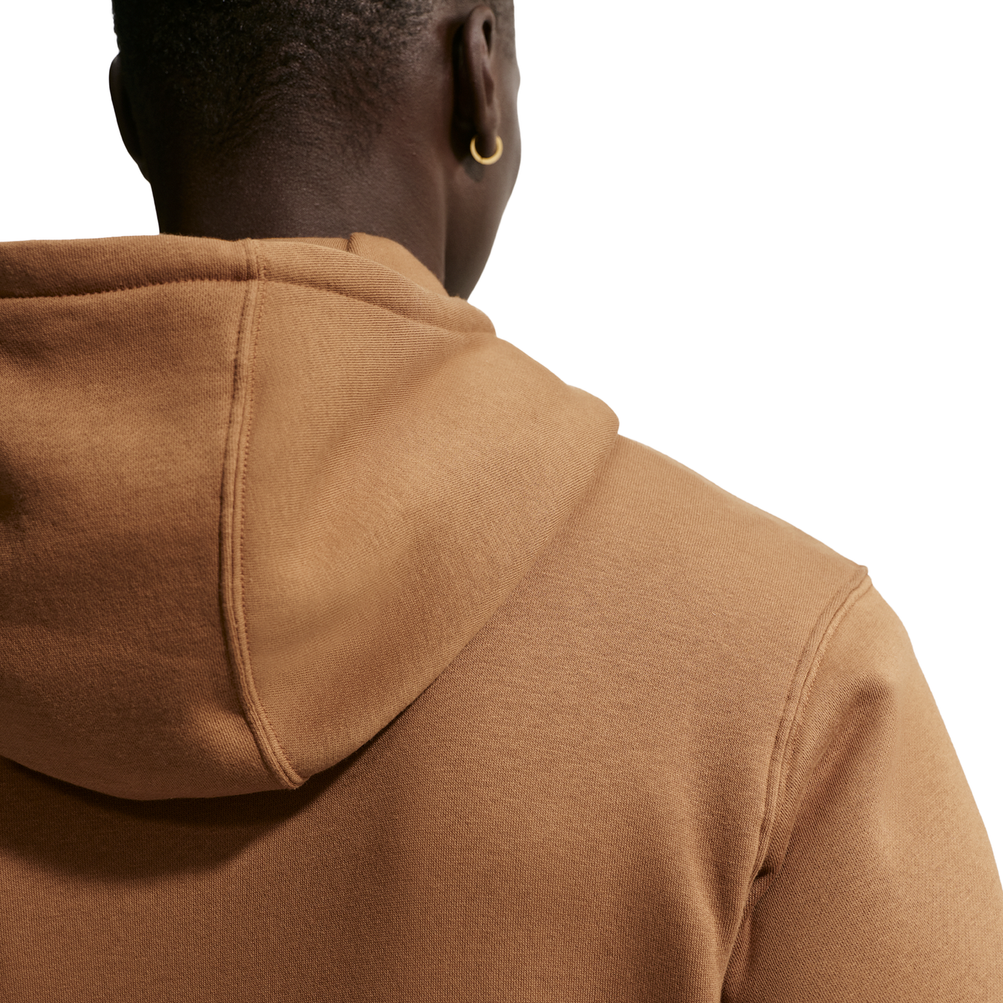 Nike Club Pullover Hoodie - Men's - Ale Brown/White/Ale Brown