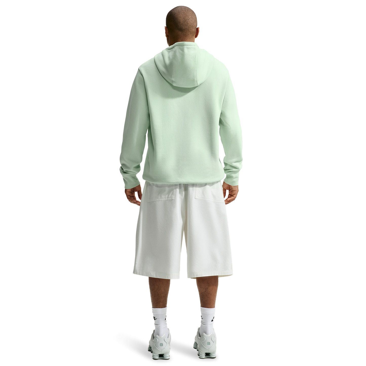 Nike Club Pullover Hoodie - Men's - Jade Aura/Jade Aura/White