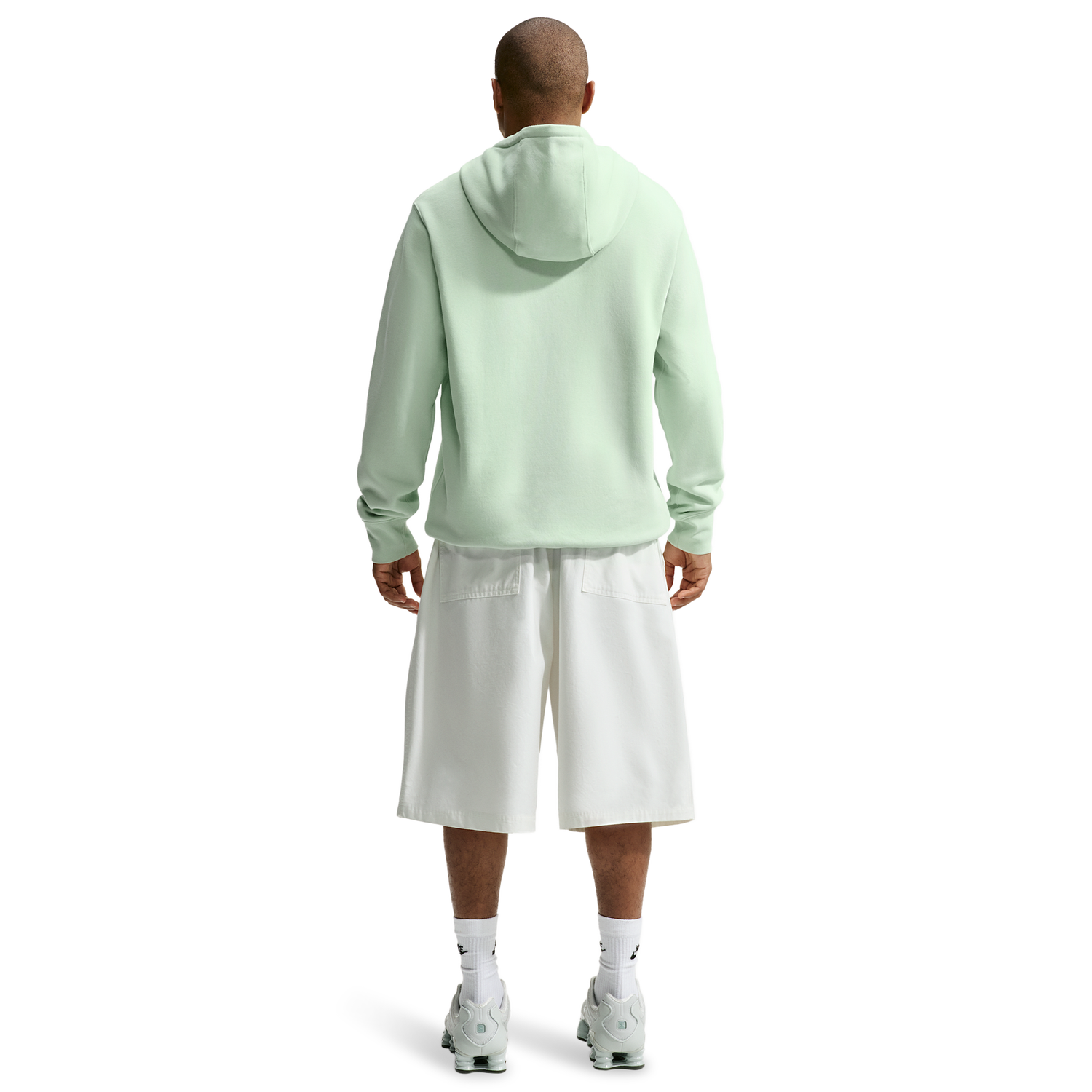 Nike Club Pullover Hoodie - Men's - Jade Aura/Jade Aura/White