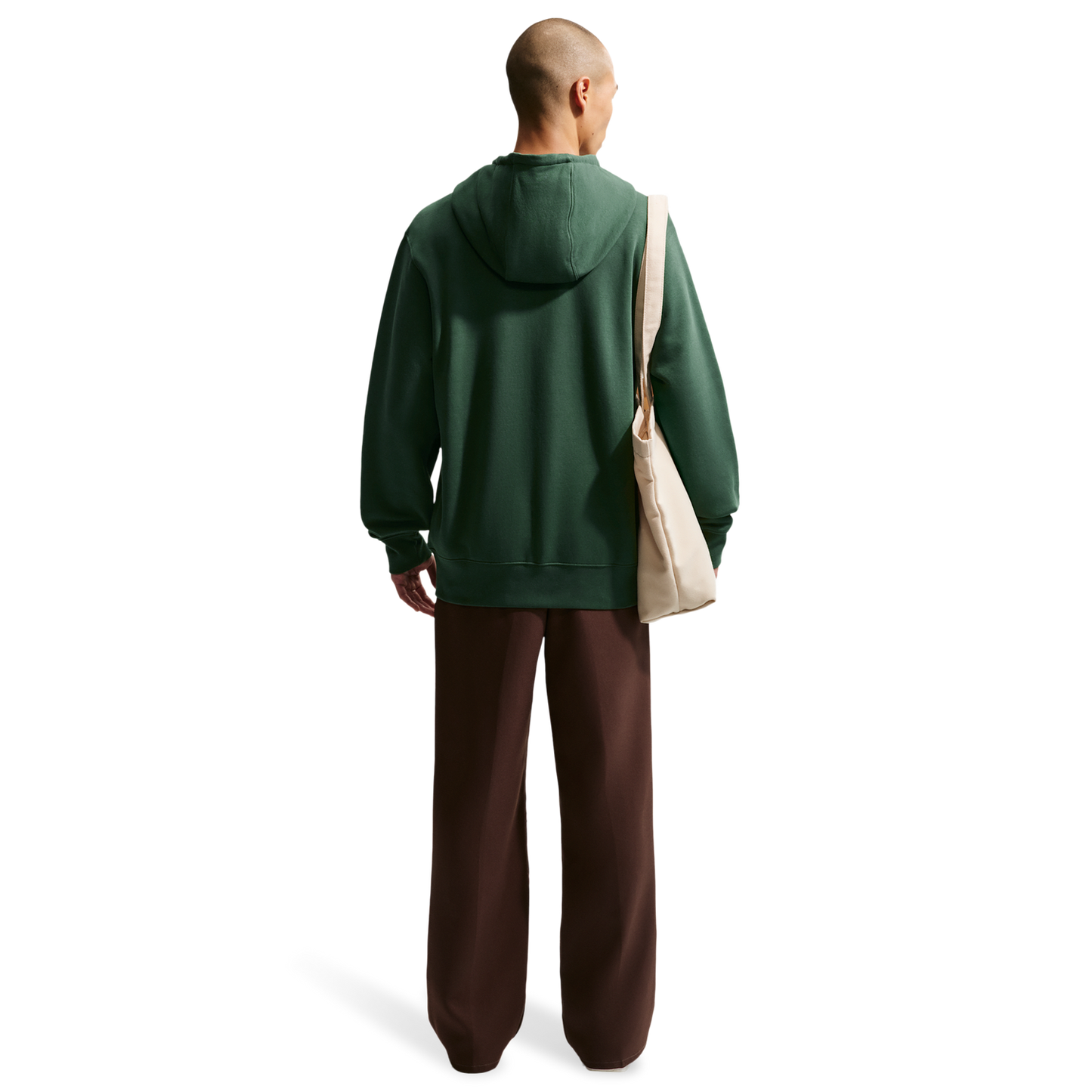 Nike Club Full-Zip Hoodie - Men's - Fir/White/Fir