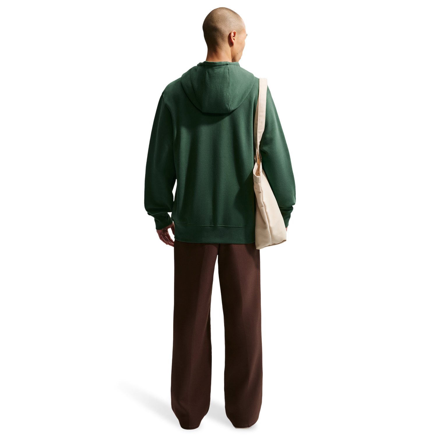 Nike Club Full-Zip Hoodie - Men's - Fir/White/Fir