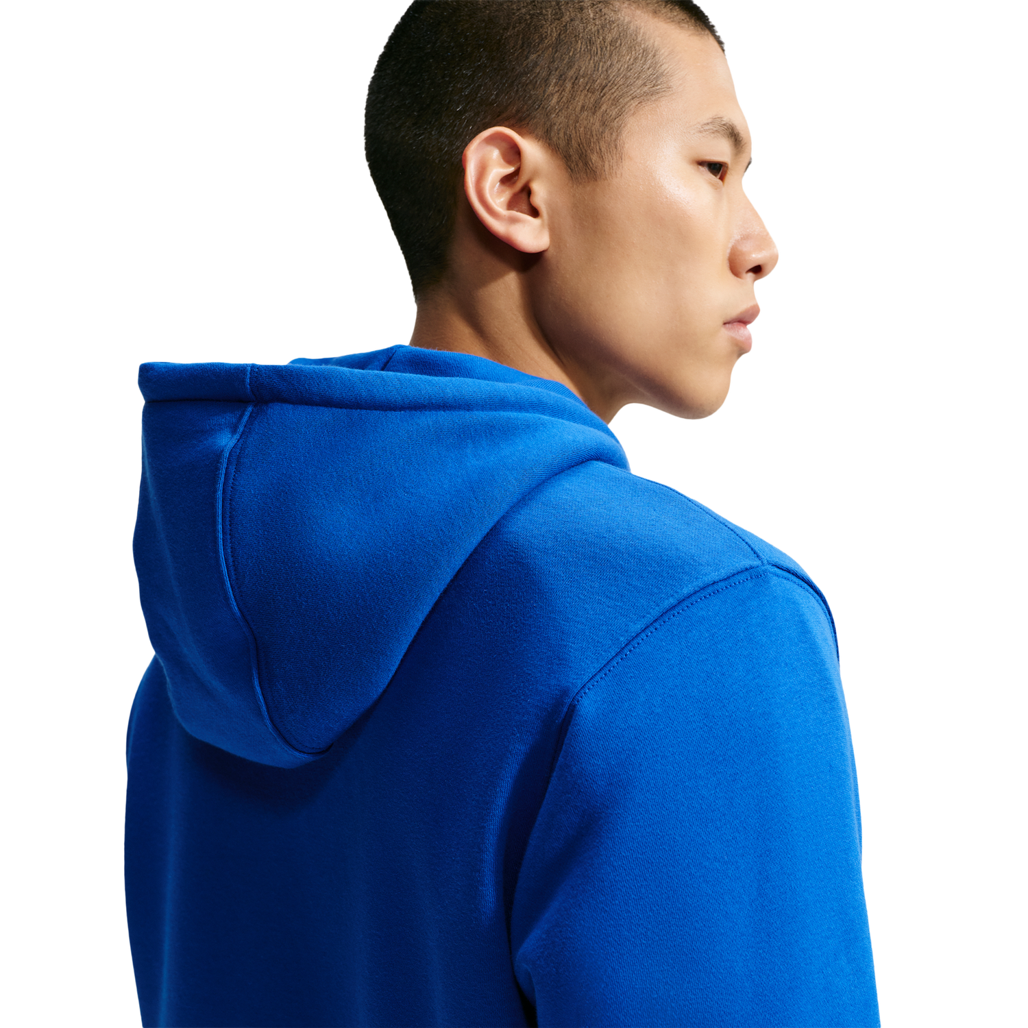 Nike Club Full-Zip Hoodie - Men's - Old Royal/White/Old Royal