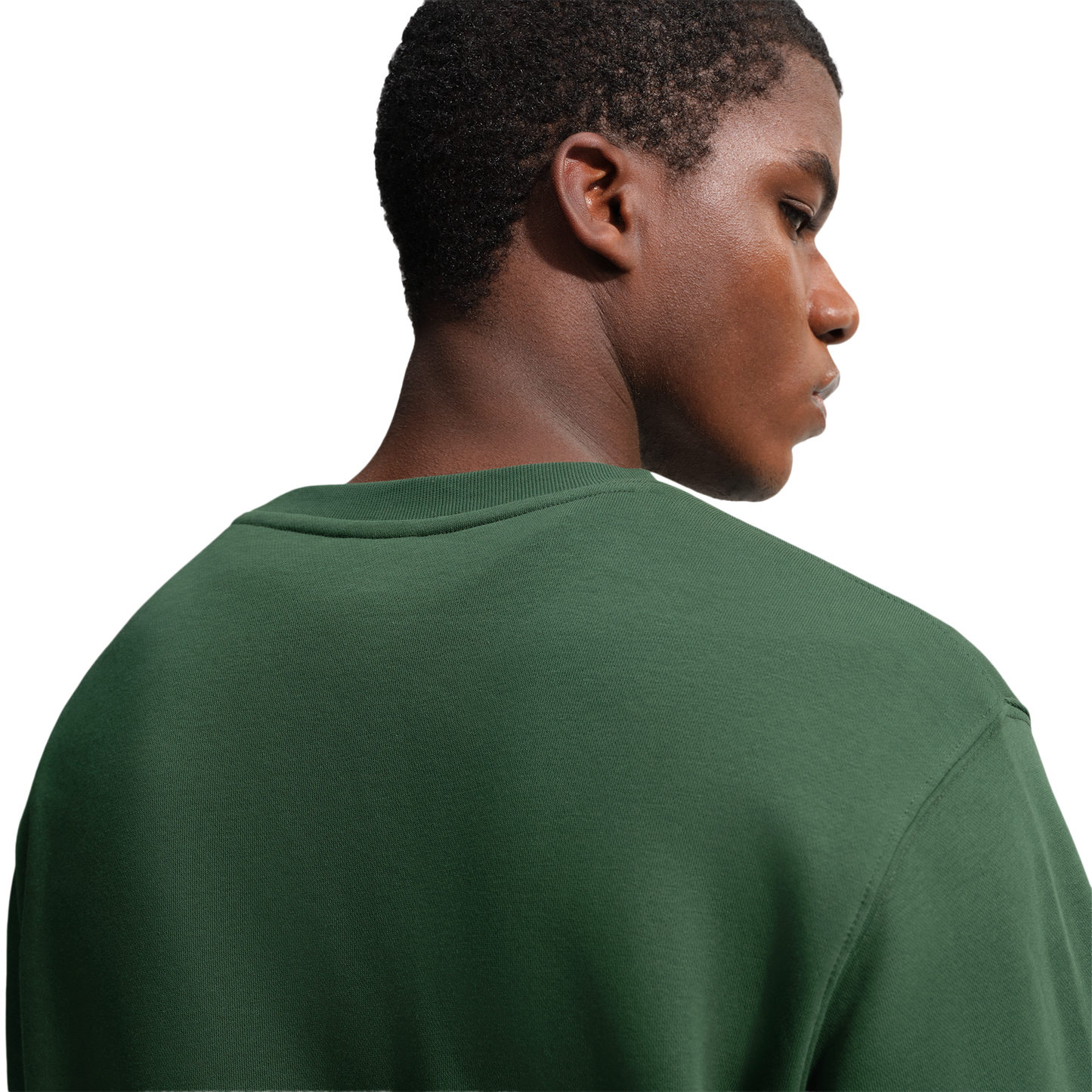 Nike Club Crew - Men's - Fir/White