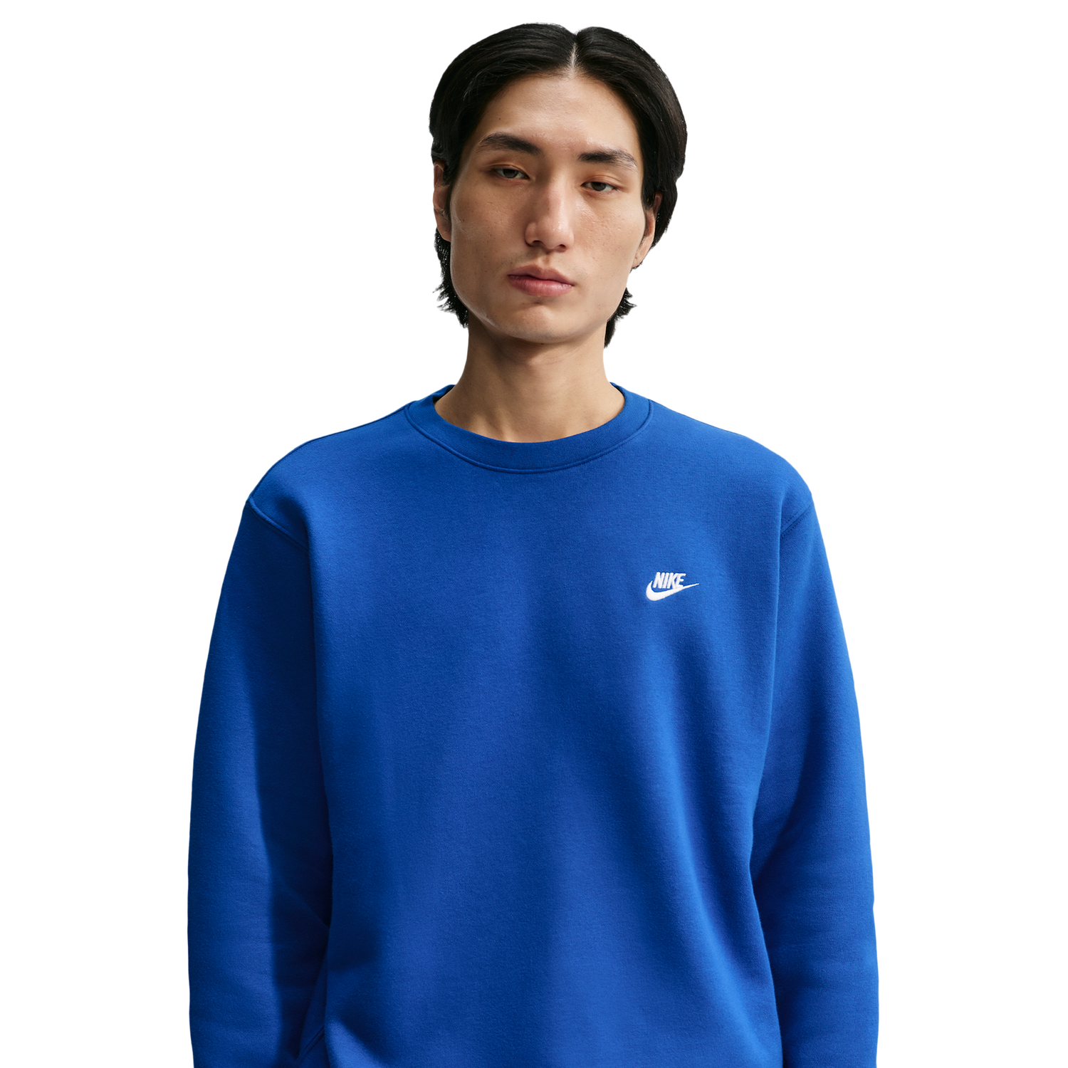 Nike Club Crew - Men's - Old Royal/White