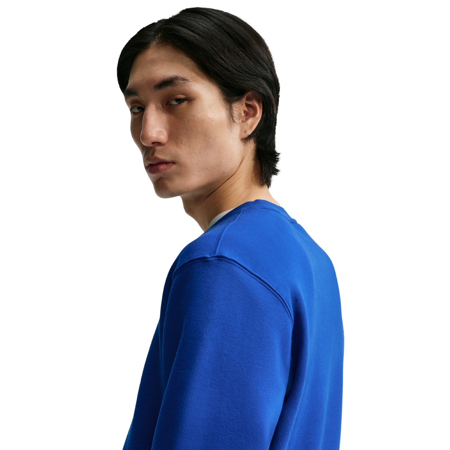 Nike Club Crew - Men's - Old Royal/White