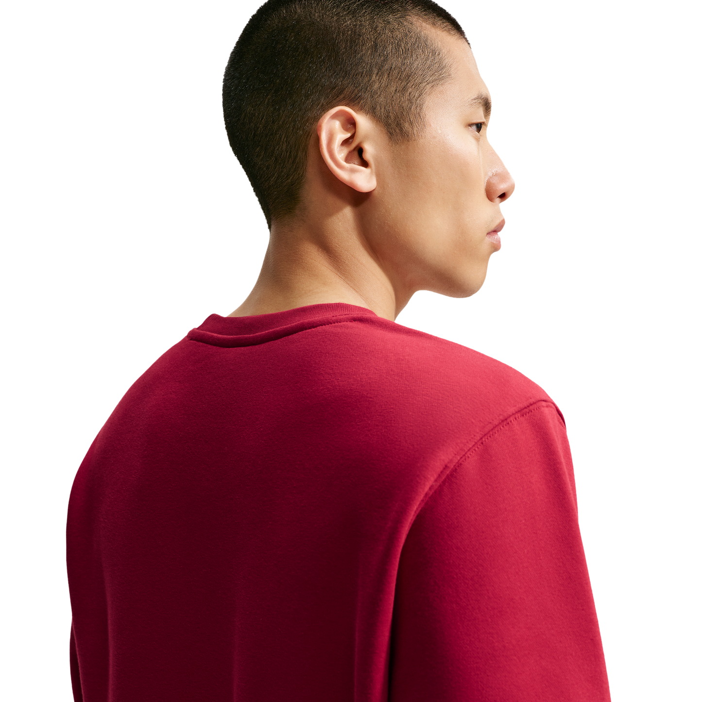 Nike Club Crew - Men's - Tough Red/White