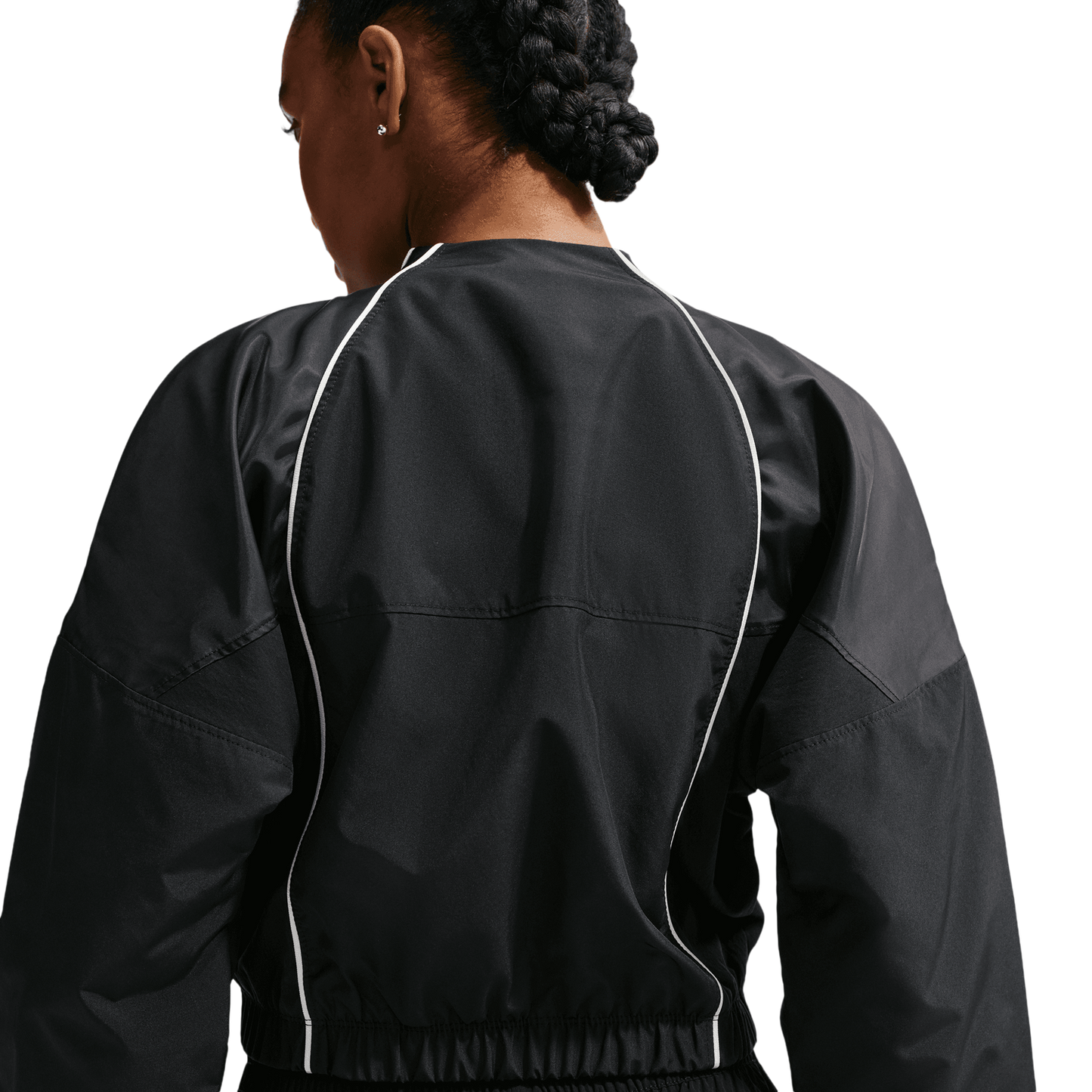Nike NSW Shrunken Track Jacket Mod - Women's - Black/Sail