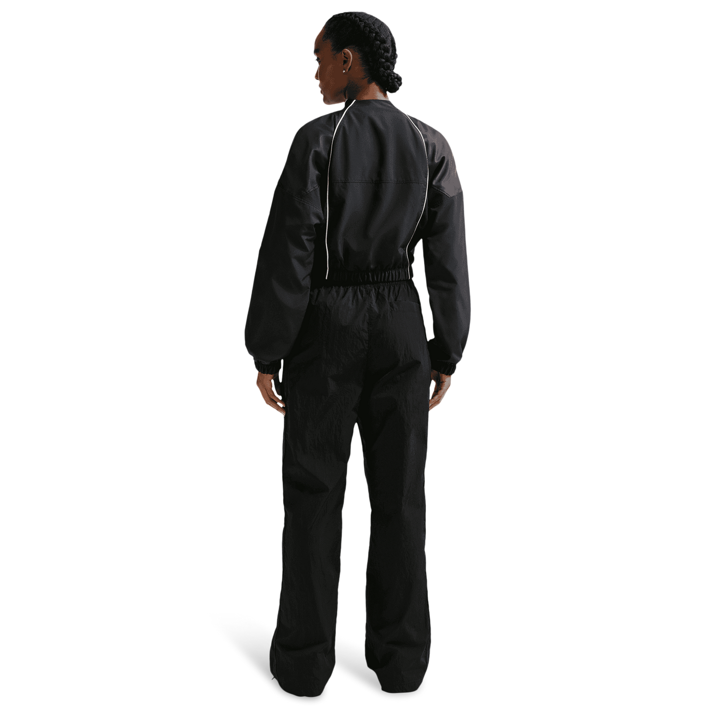 Nike NSW Shrunken Track Jacket Mod - Women's - Black/Sail