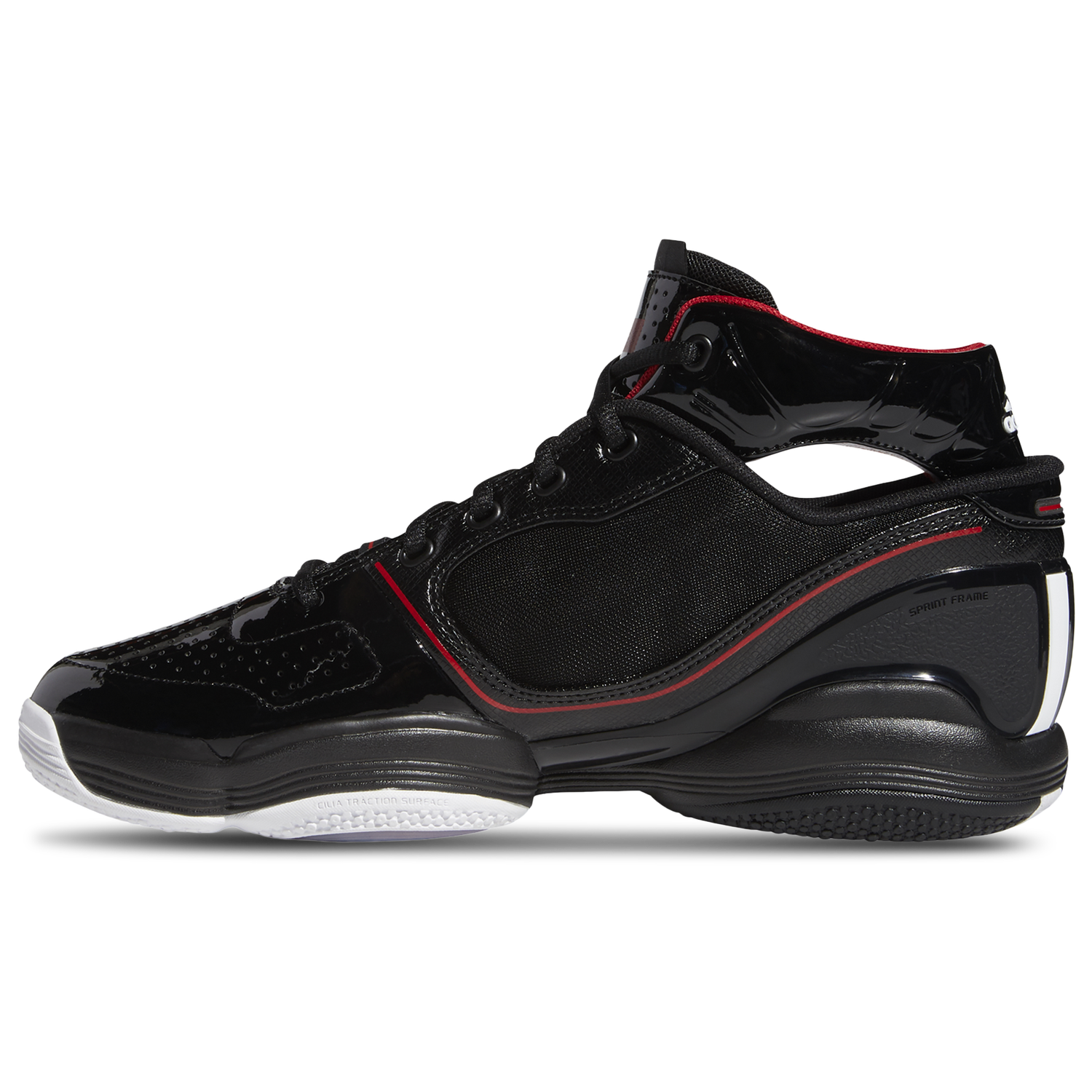 adidas Adizero Rose 1 - Men's - Scarlet/White/Black