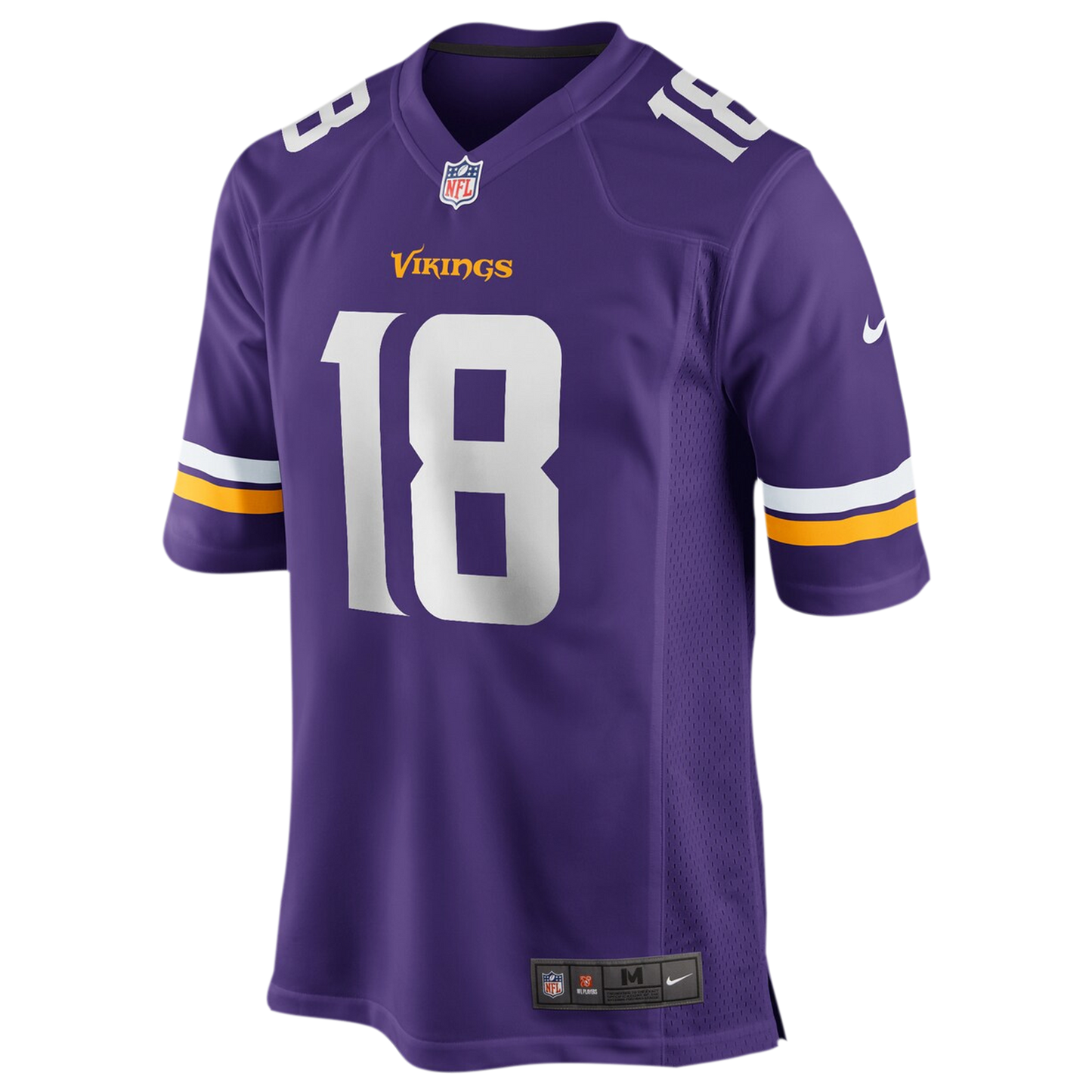 Nike Vikings Game Day Jersey - Men's - Purple/Purple