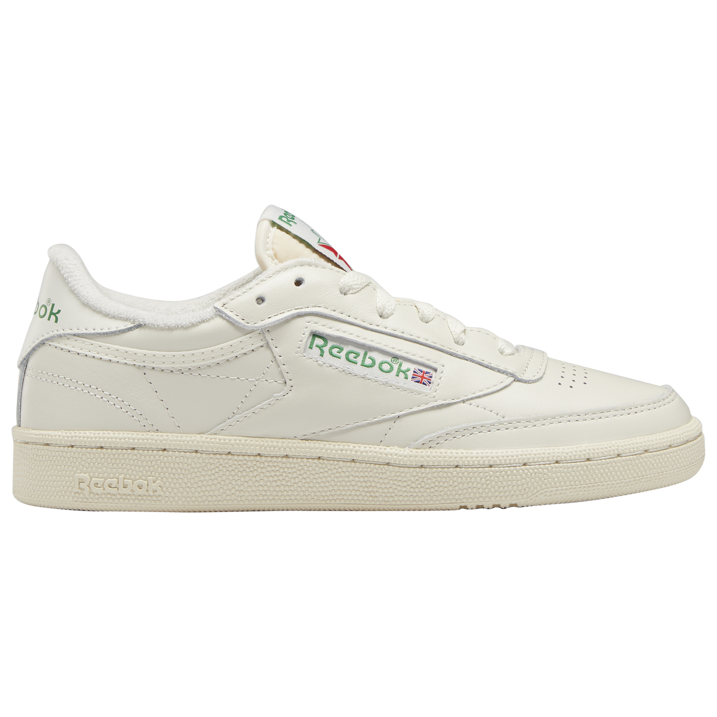 Reebok Club C 85 - Women's - Chalk/Paperwhite/Glen Green