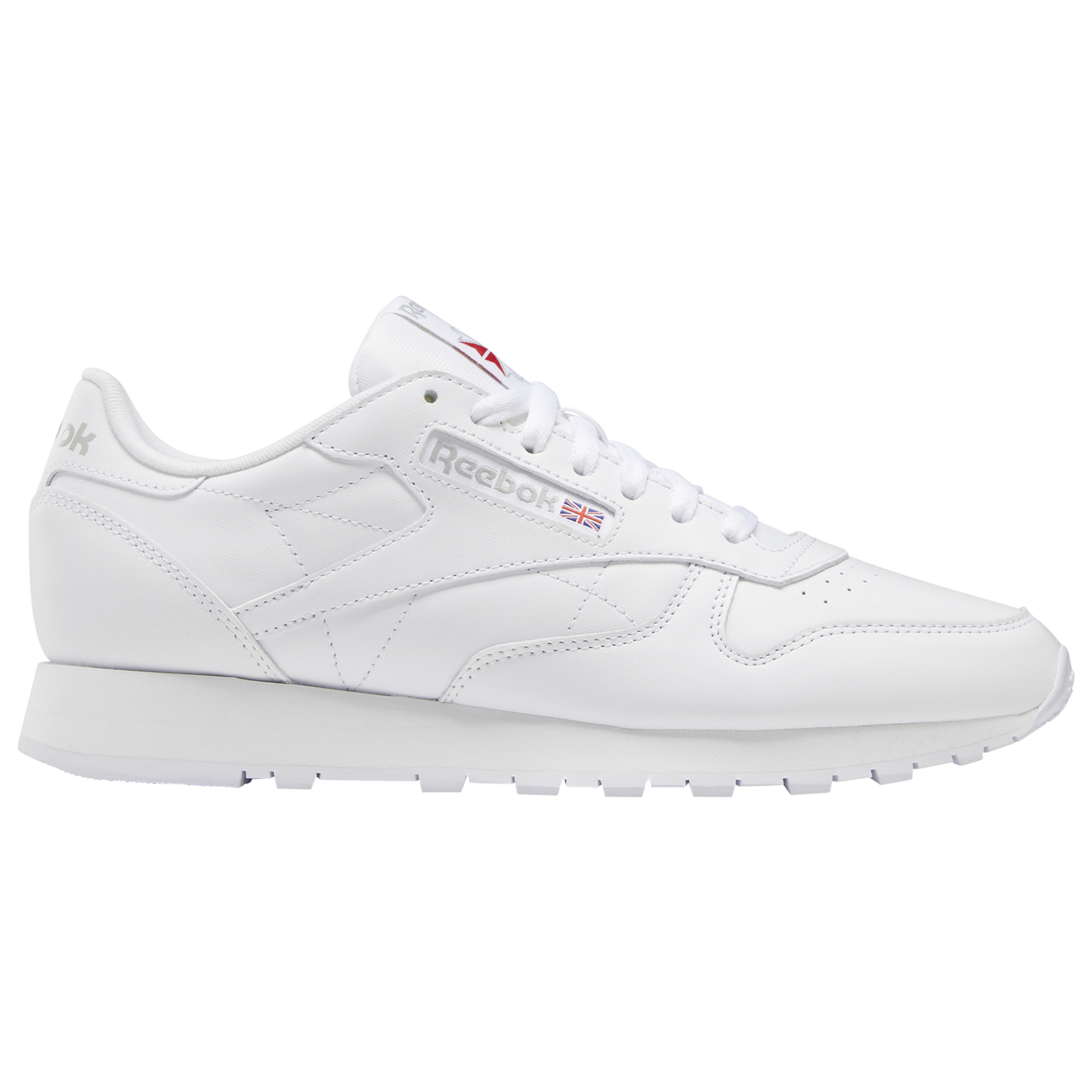 Reebok Classic Leather - Men's - White/Pure Grey/White