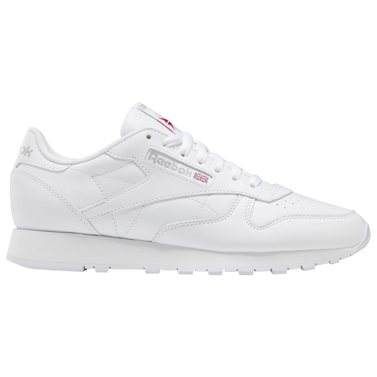 Reebok Classic Leather - Men's - White/Pure Grey/White