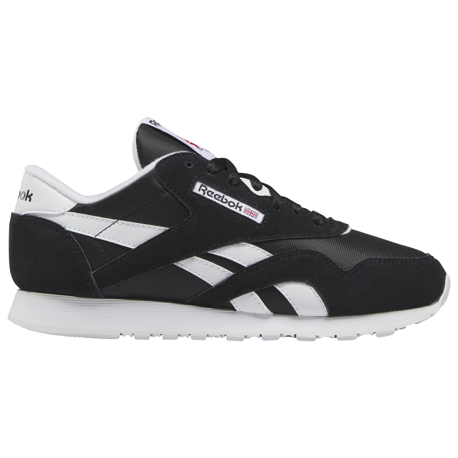Reebok Classic Leather Nylon - Women's - Core Black/White/White