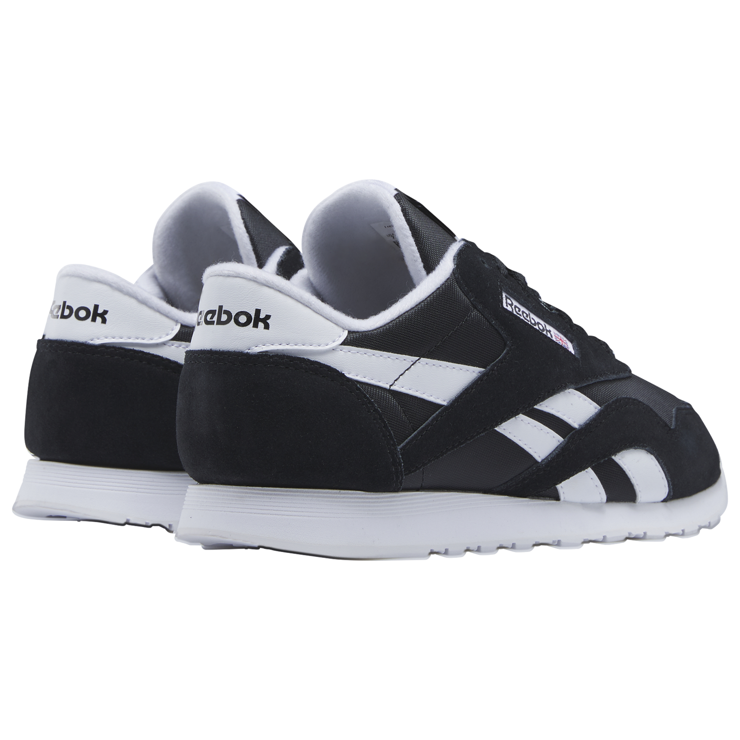Reebok Classic Leather Nylon - Women's - Core Black/White/White