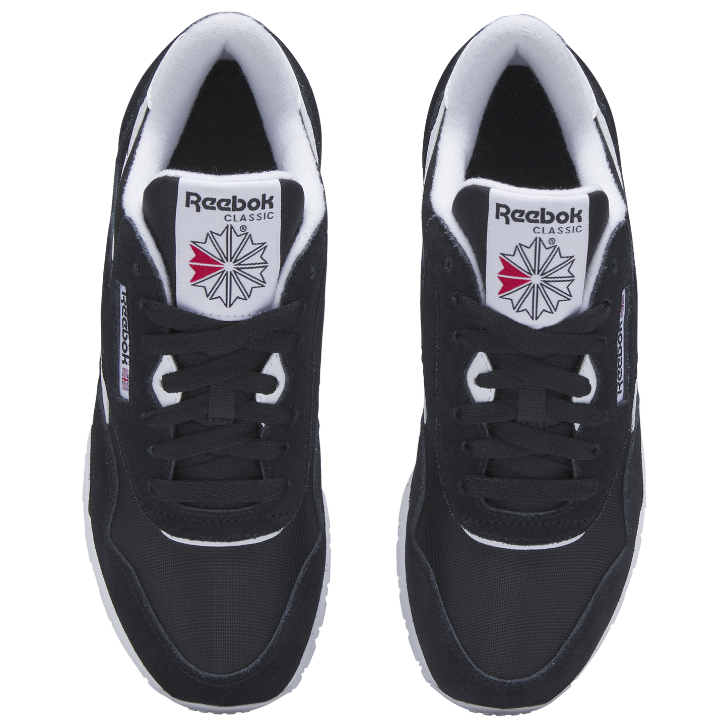 Reebok Classic Leather Nylon - Women's - Core Black/White/White