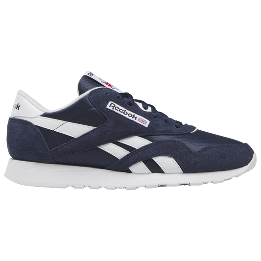 Reebok Classic Leather Nylon - Men's - Vector Navy/White/White