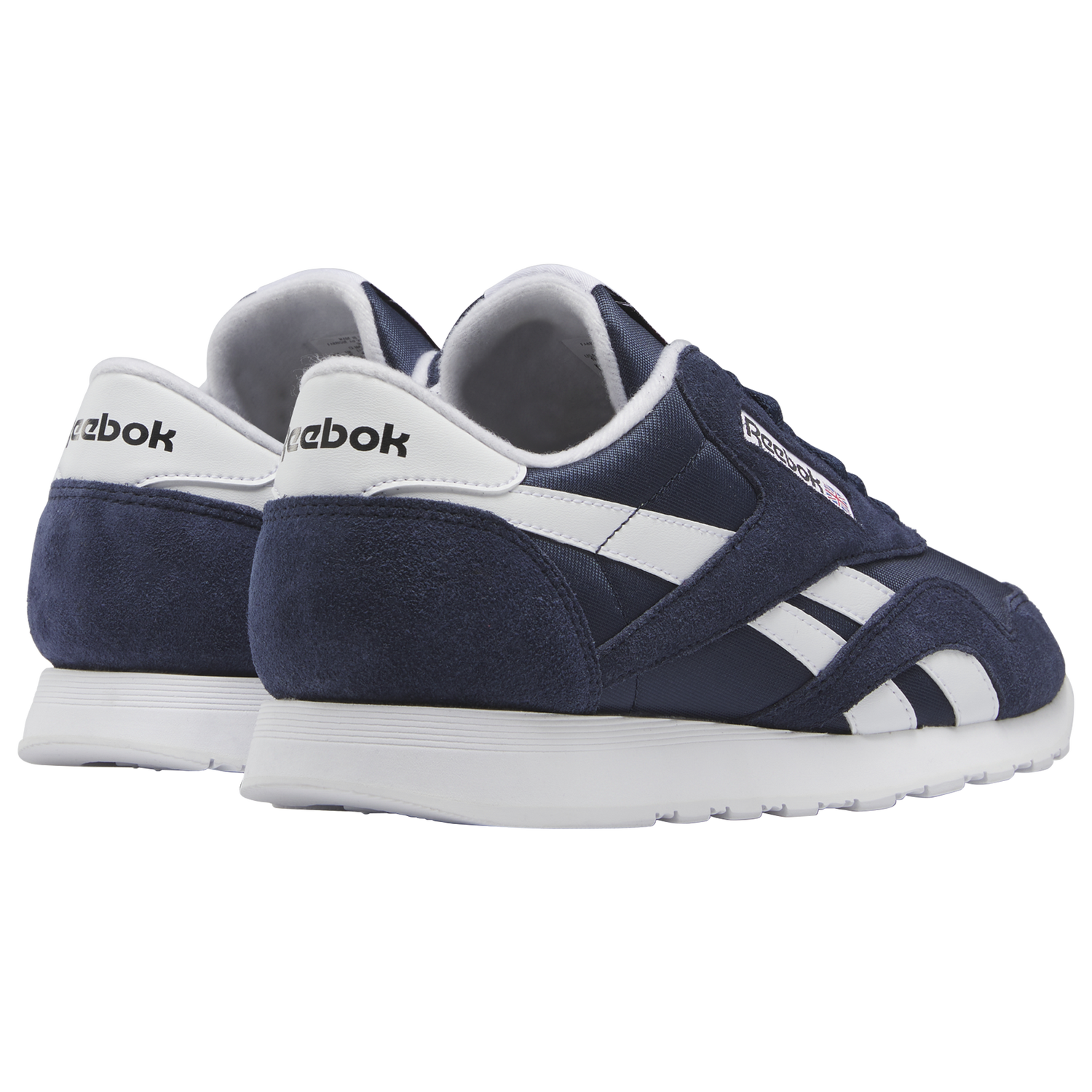 Reebok Classic Leather Nylon - Men's - Vector Navy/White/White