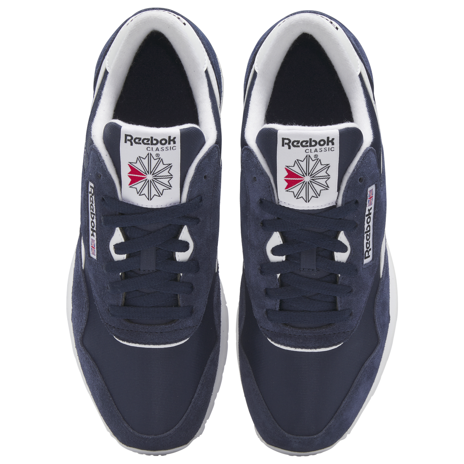 Reebok Classic Leather Nylon - Men's - Vector Navy/White/White