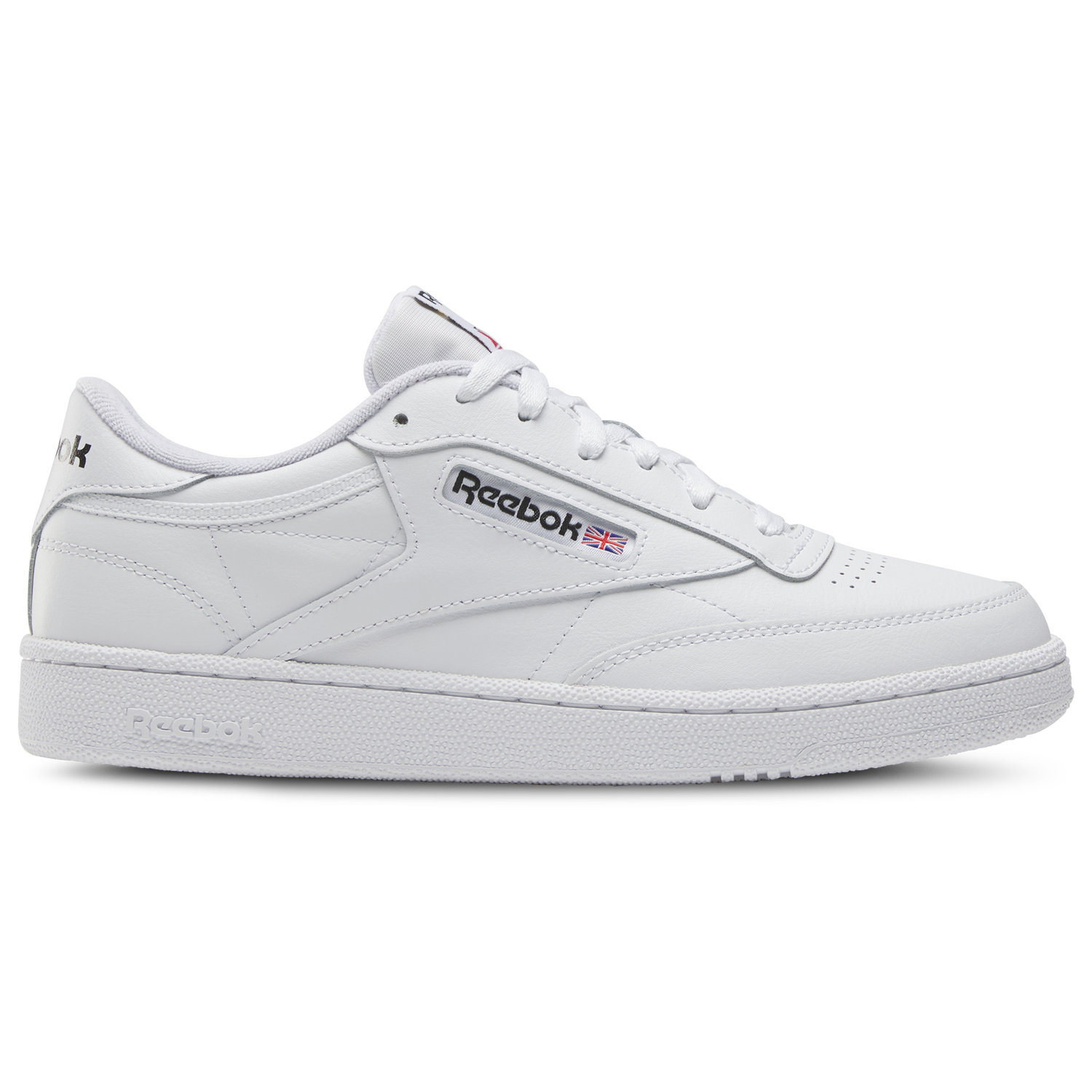 Reebok Club C 85 - Men's - Core Black/Footwear White/Footwear White