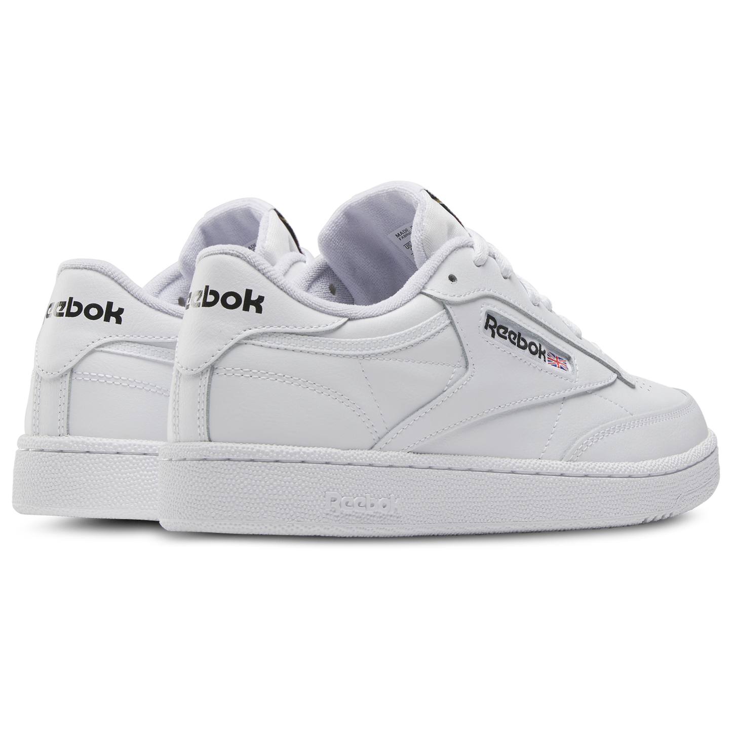 Reebok Club C 85 - Men's - Core Black/Footwear White/Footwear White