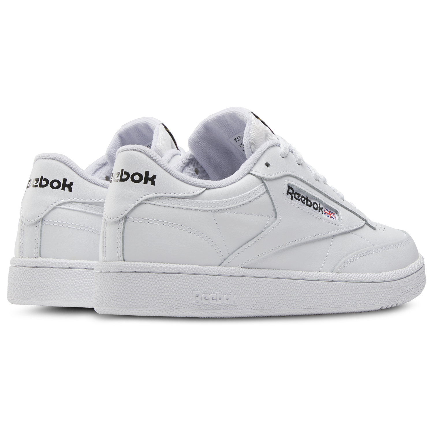 Reebok Club C 85 - Men's - Core Black/Footwear White/Footwear White