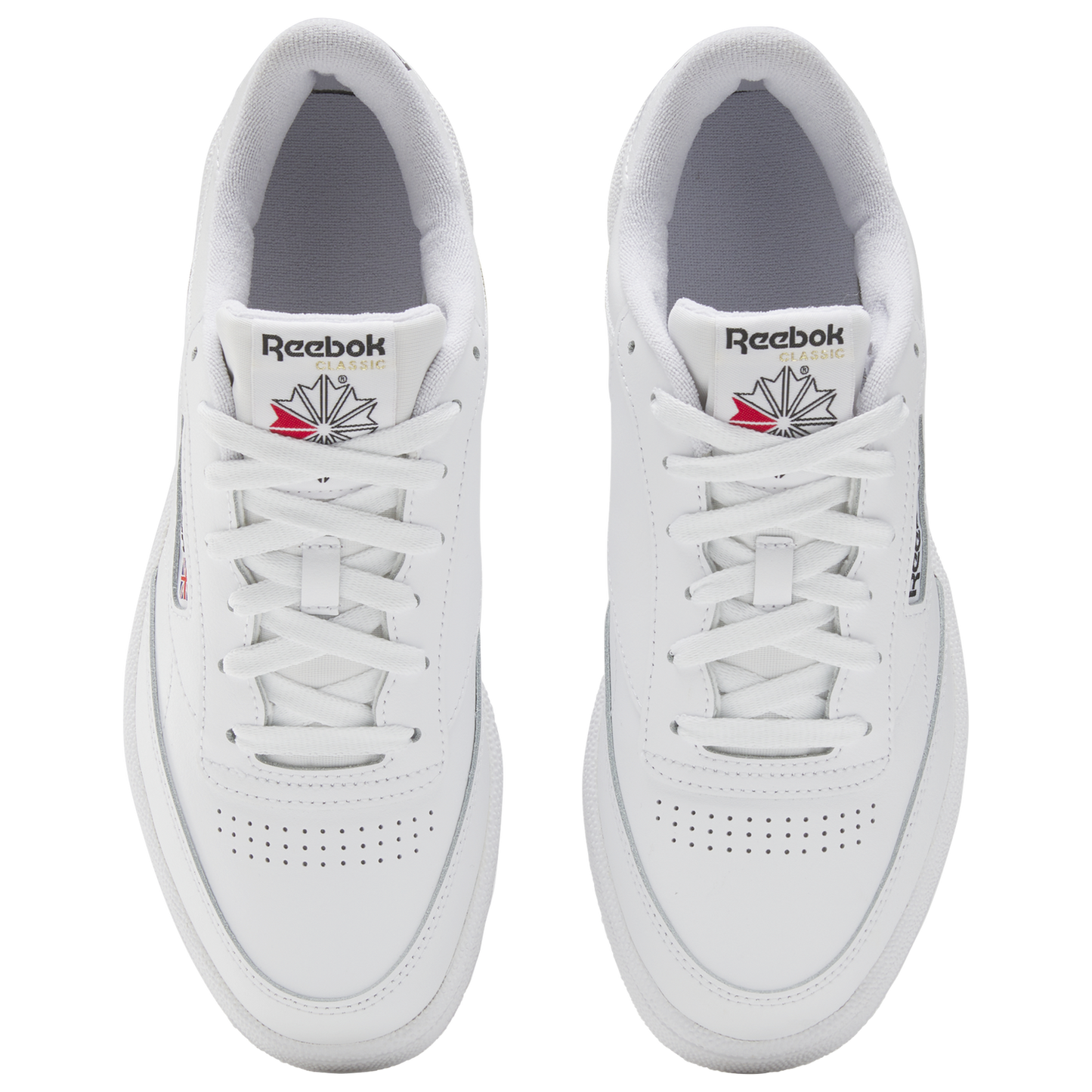 Reebok Club C 85 - Men's - Core Black/Footwear White/Footwear White