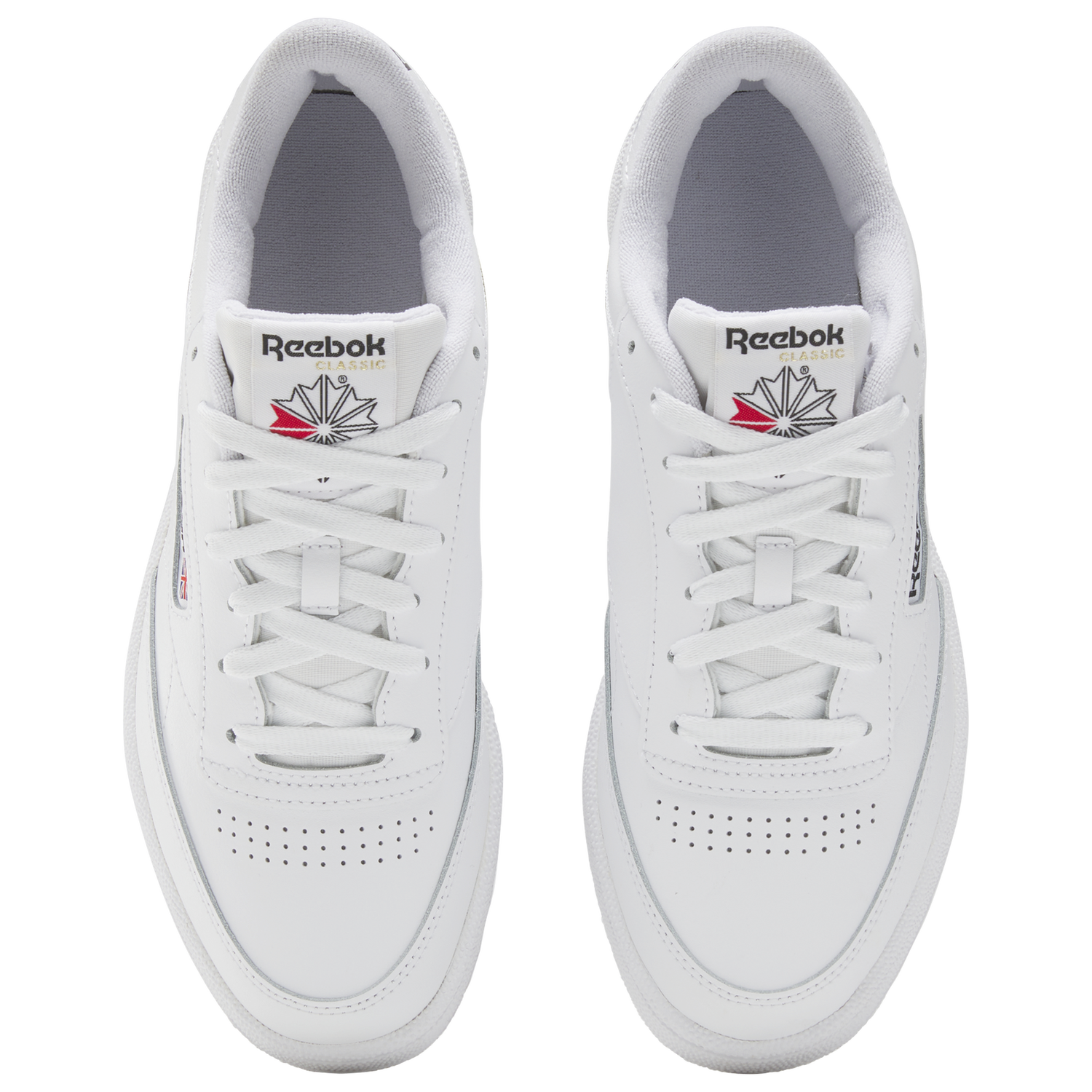 Reebok Club C 85 - Men's - Core Black/Footwear White/Footwear White