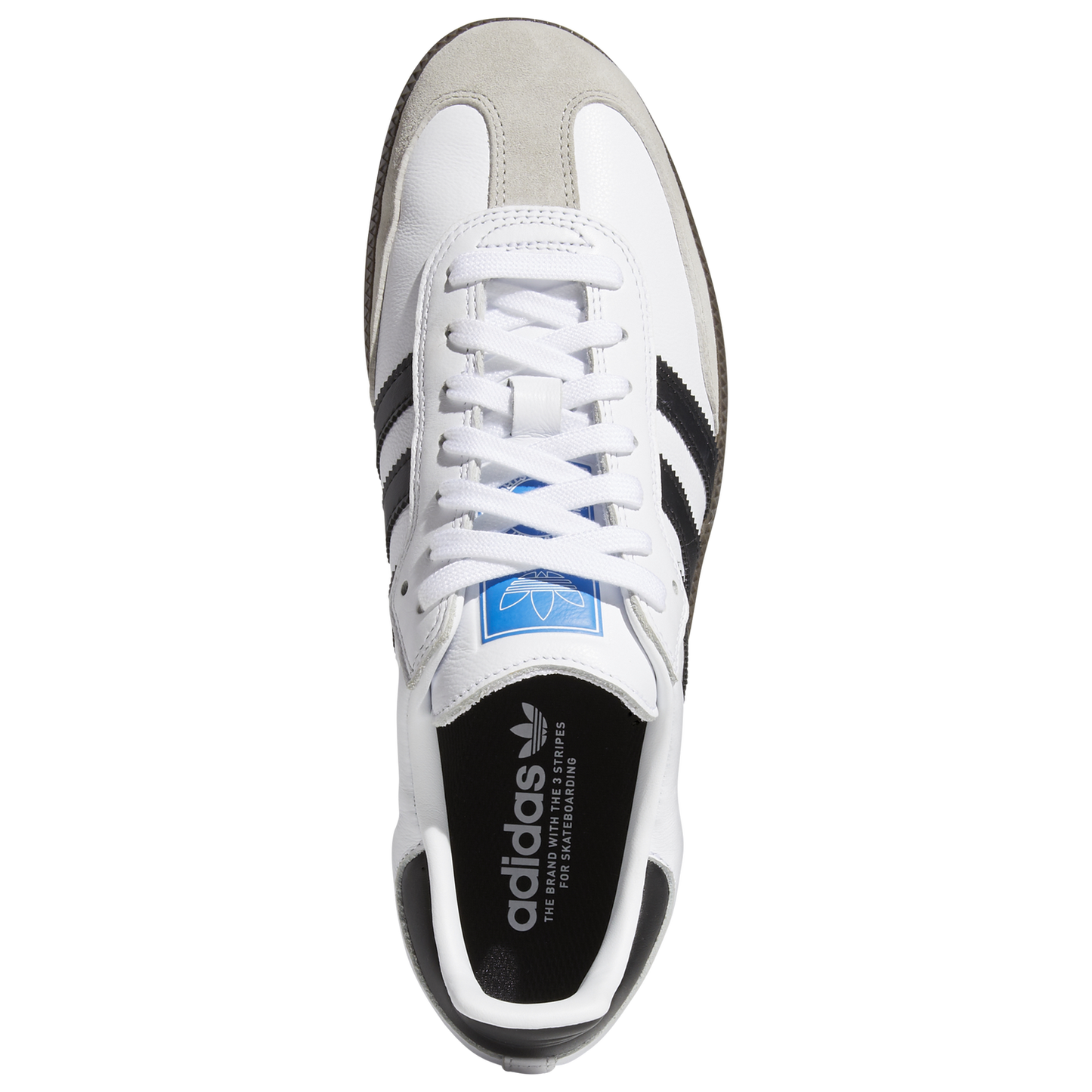 adidas Originals Samba ADV - Men's - White/Black/Gum
