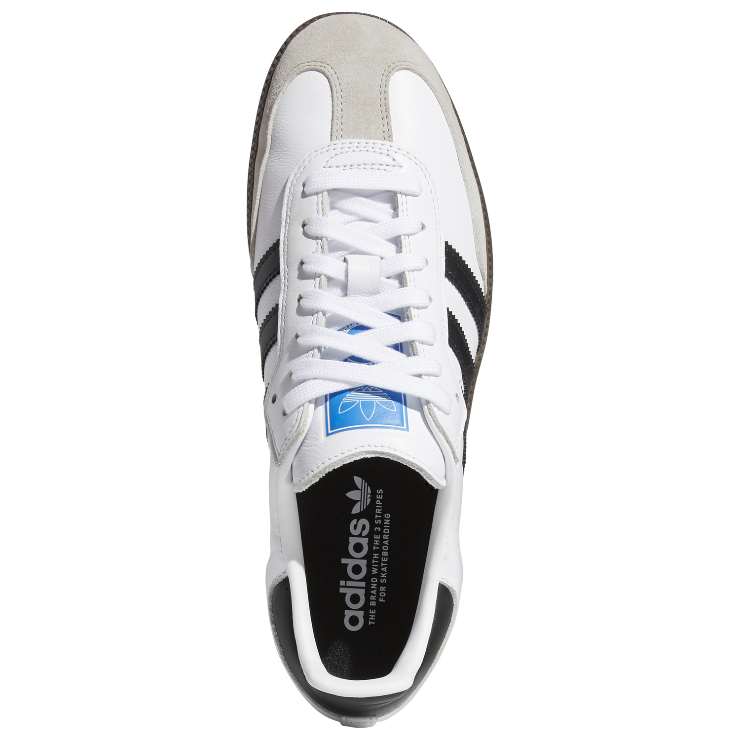 adidas Originals Samba ADV - Men's - White/Black/Gum