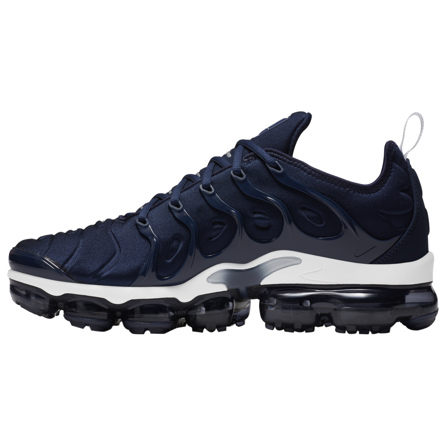 Nike Air Vapormax Plus - Men's - Midnight Navy/Metallic Silver/White
