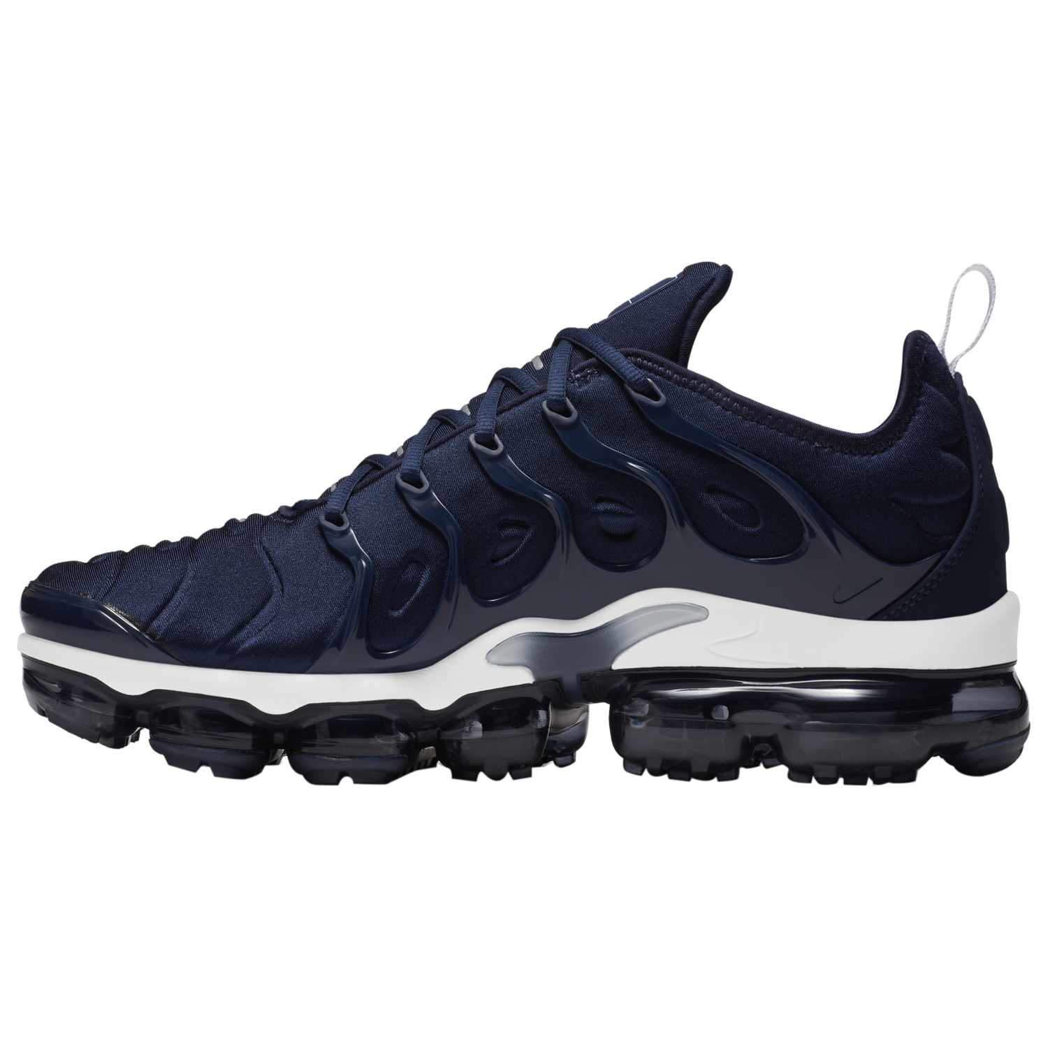 Nike Air Vapormax Plus - Men's - Midnight Navy/Metallic Silver/White