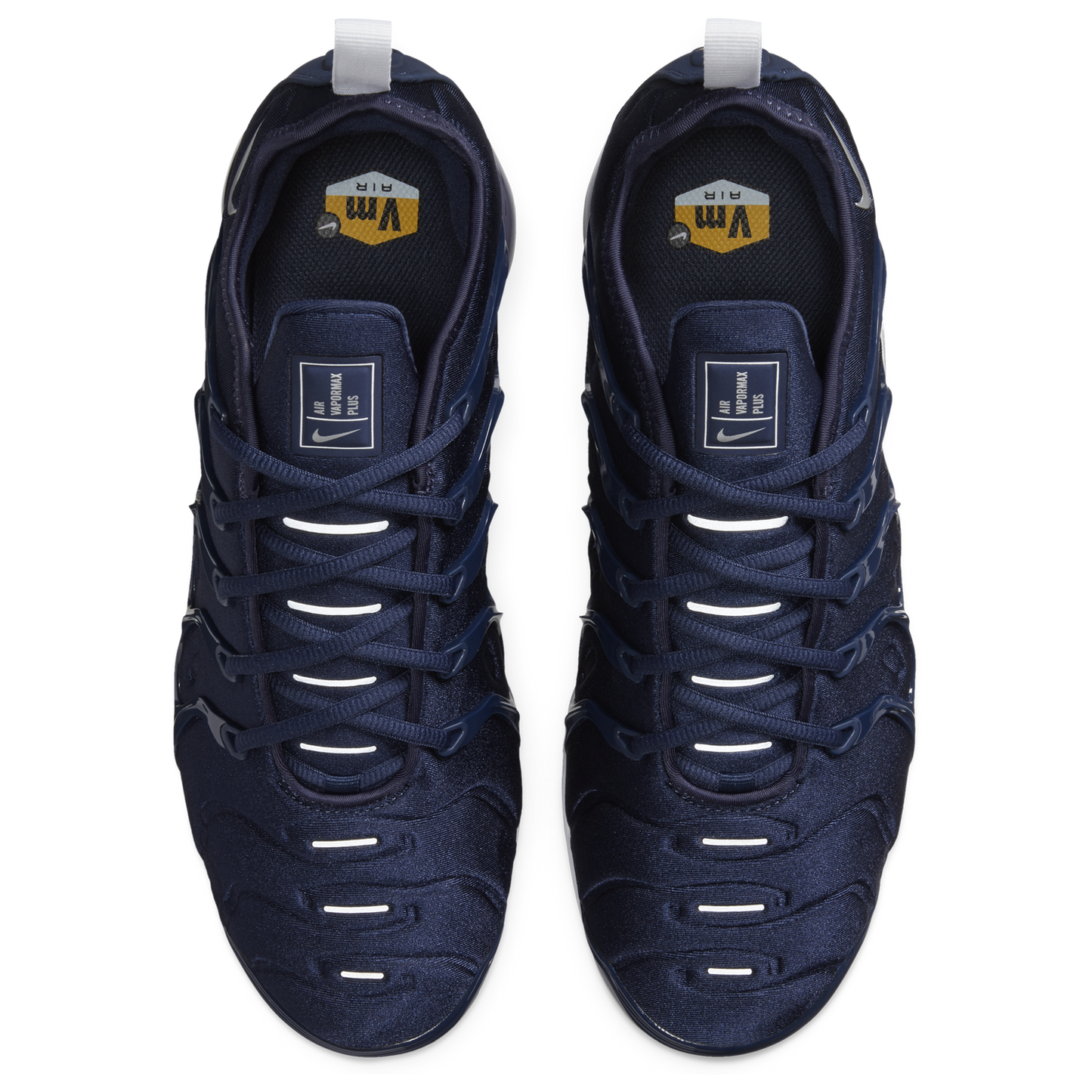 Nike Air Vapormax Plus - Men's - Midnight Navy/Metallic Silver/White