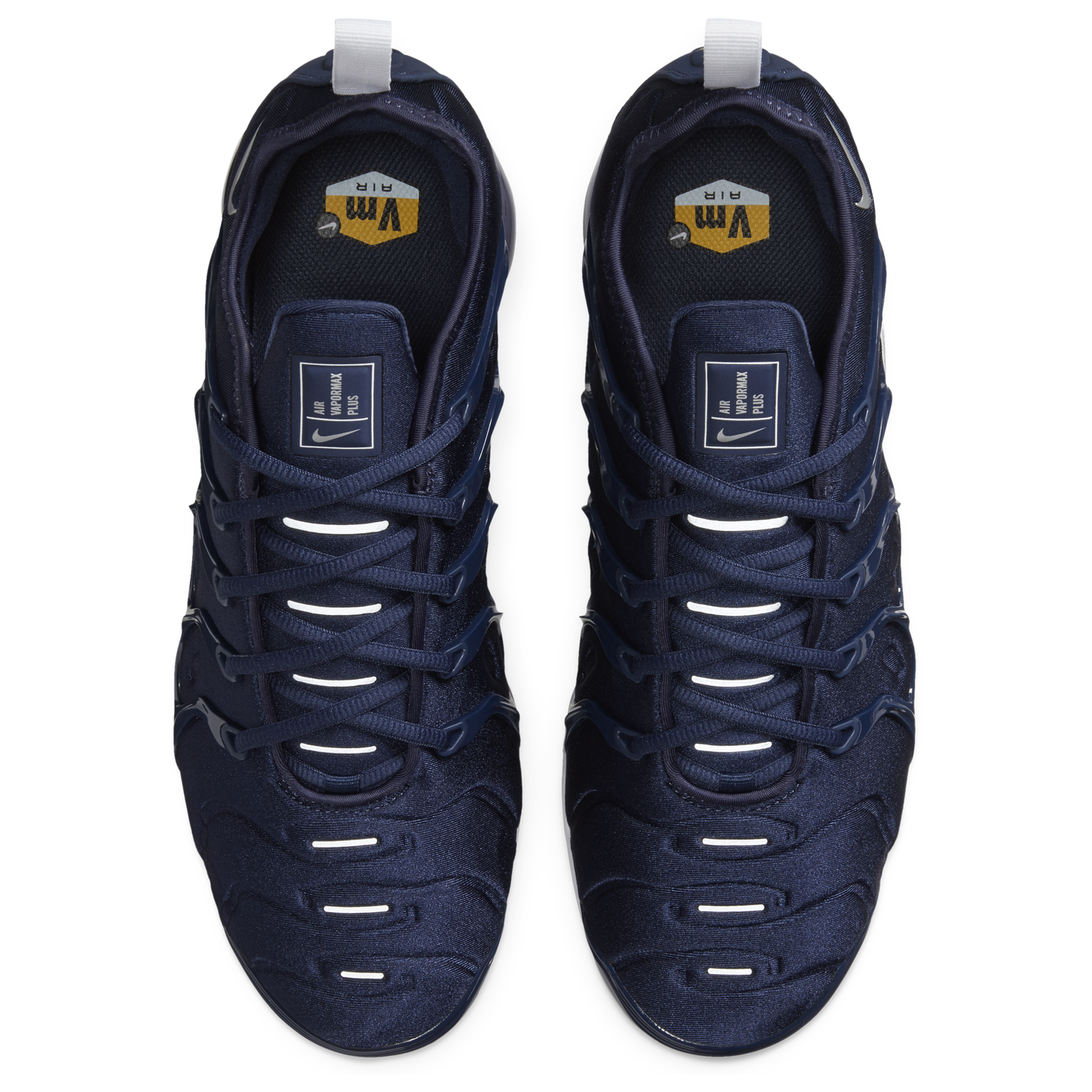 Nike Air Vapormax Plus - Men's - Midnight Navy/Metallic Silver/White