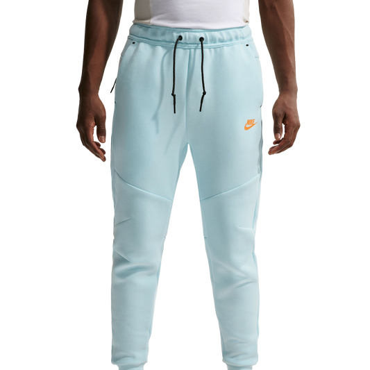 Nike Tech Fleece Jogger - Men's - Orange/Blue