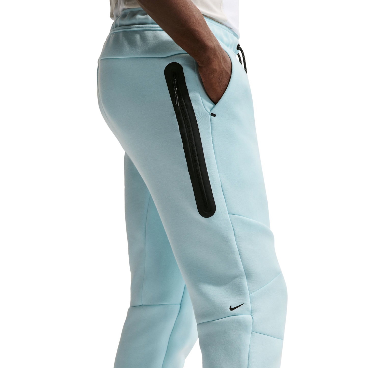 Nike Tech Fleece Jogger - Men's - Orange/Blue