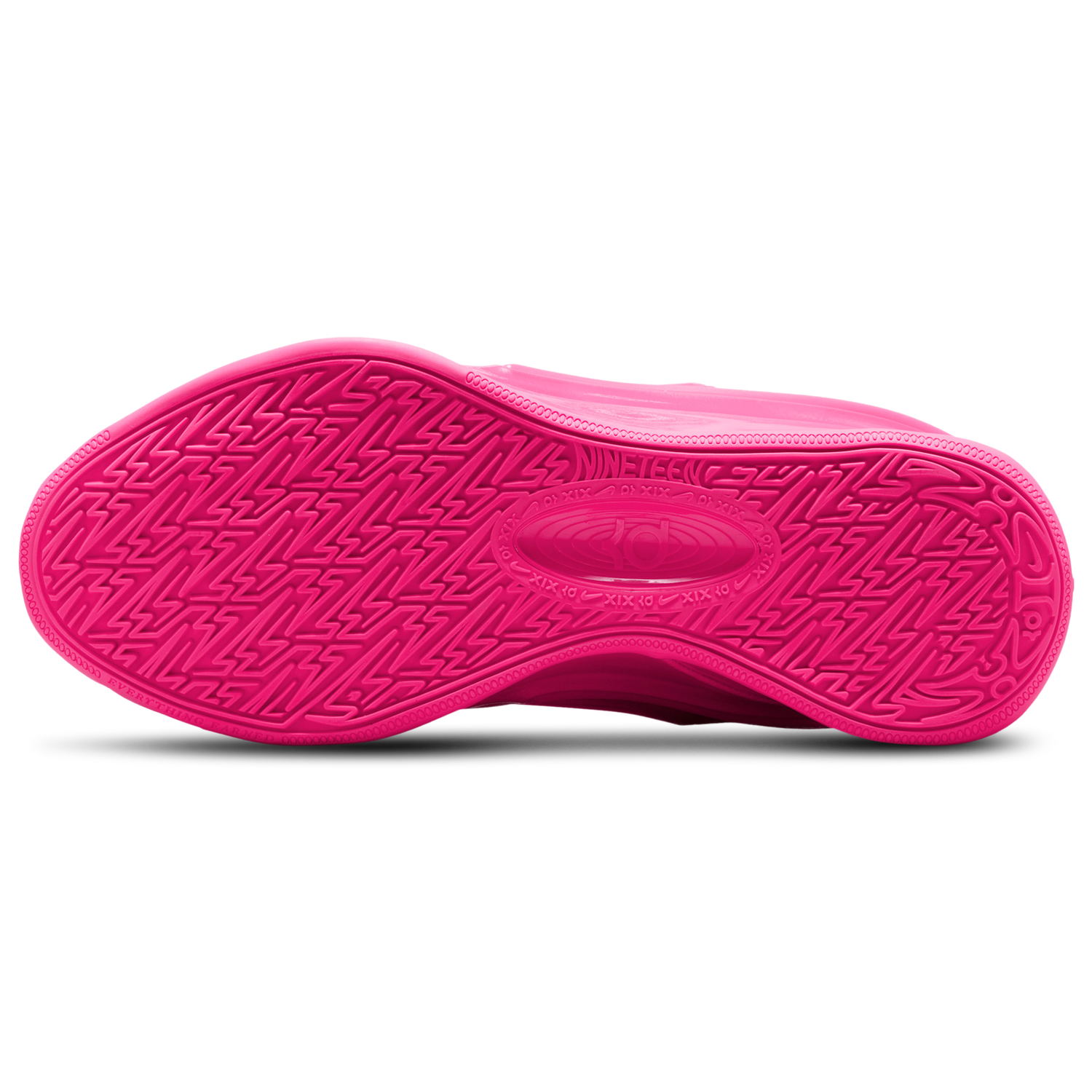 Nike KD 19 - Men's - Hyper Pink/Stadium Green/University Gold