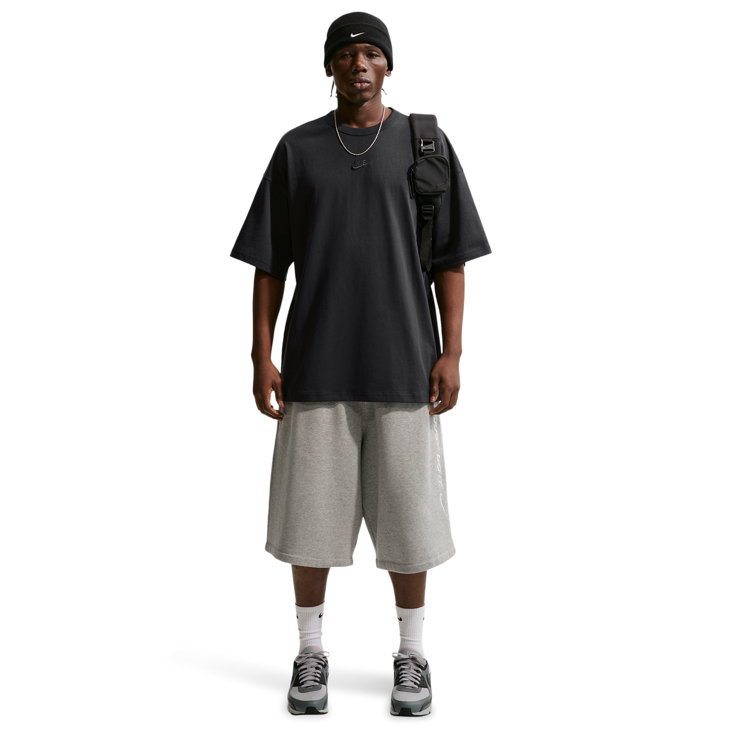 Nike NSW Premium Essentials Oversized Tee - Men's - Off Noir