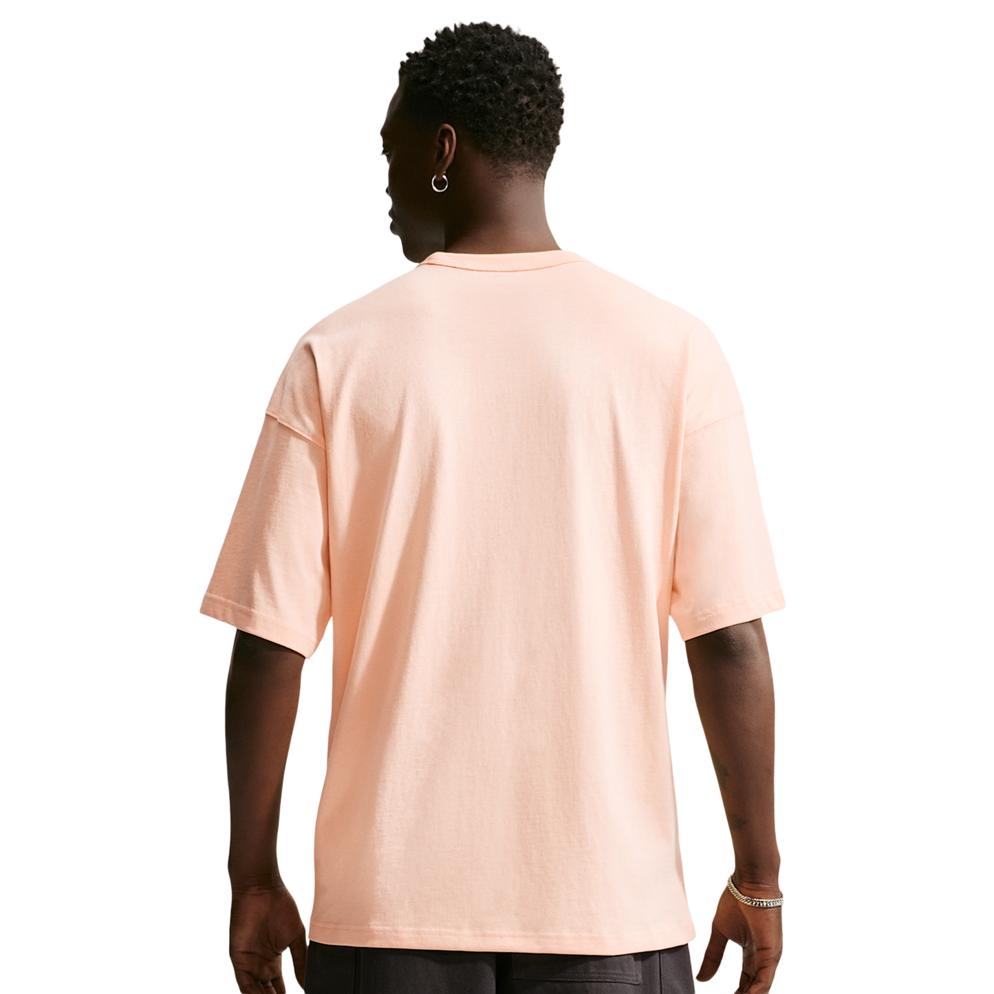 Nike NSW Premium Essentials Oversized Tee - Men's - Ice Peach