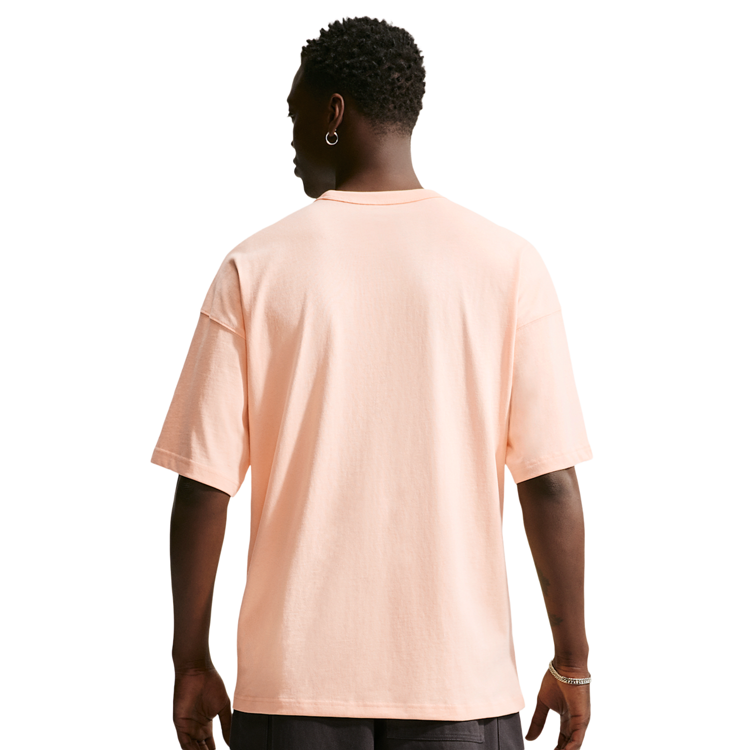 Nike NSW Premium Essentials Oversized Tee - Men's - Ice Peach
