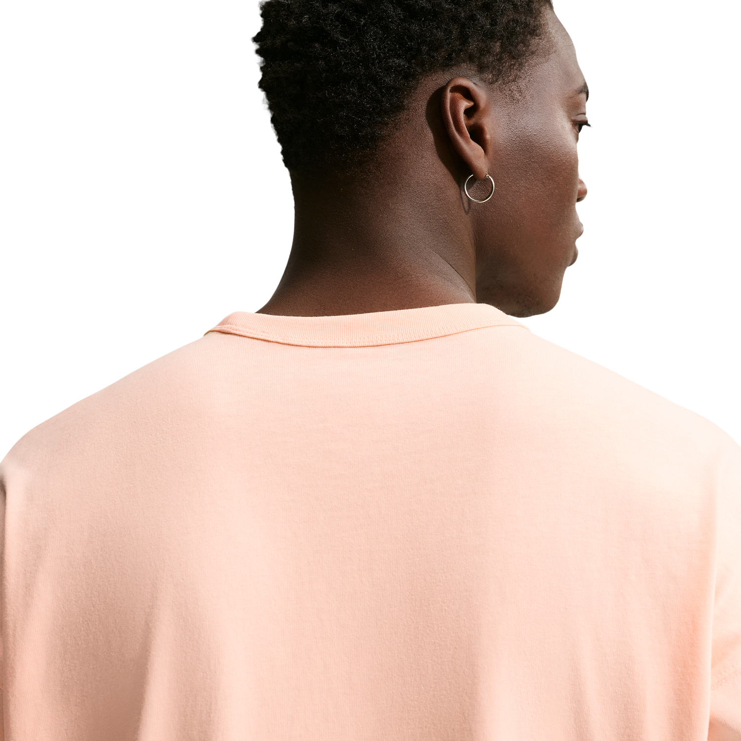Nike NSW Premium Essentials Oversized Tee - Men's - Ice Peach