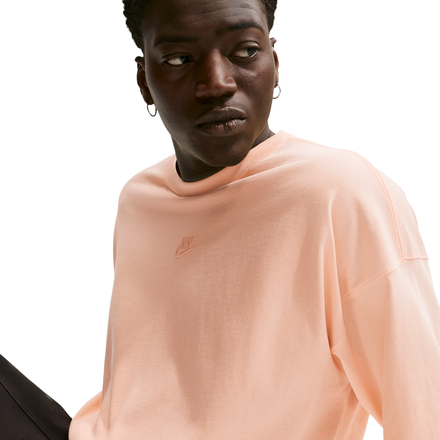 Nike NSW Premium Essentials Oversized Tee - Men's - Ice Peach