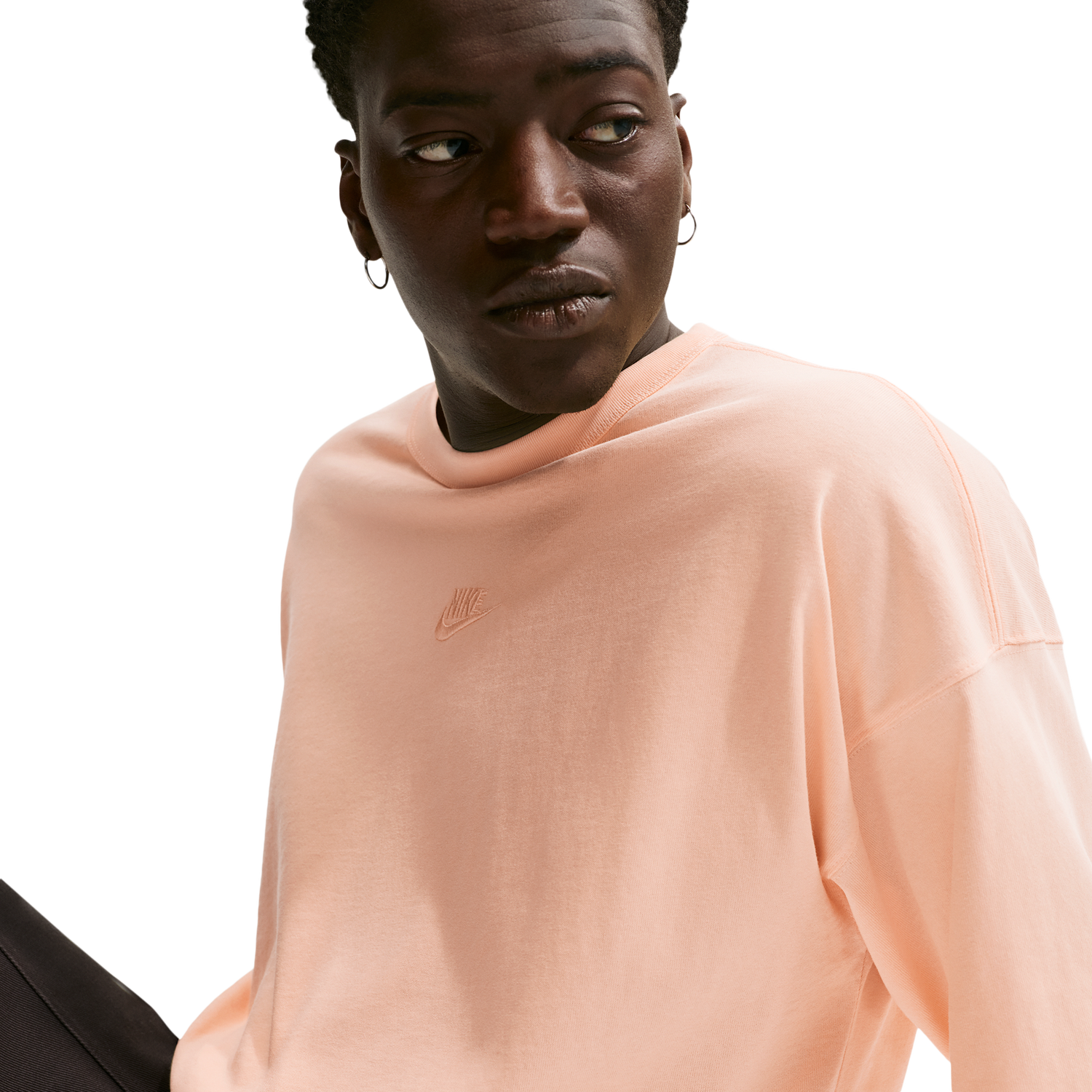 Nike NSW Premium Essentials Oversized Tee - Men's - Ice Peach
