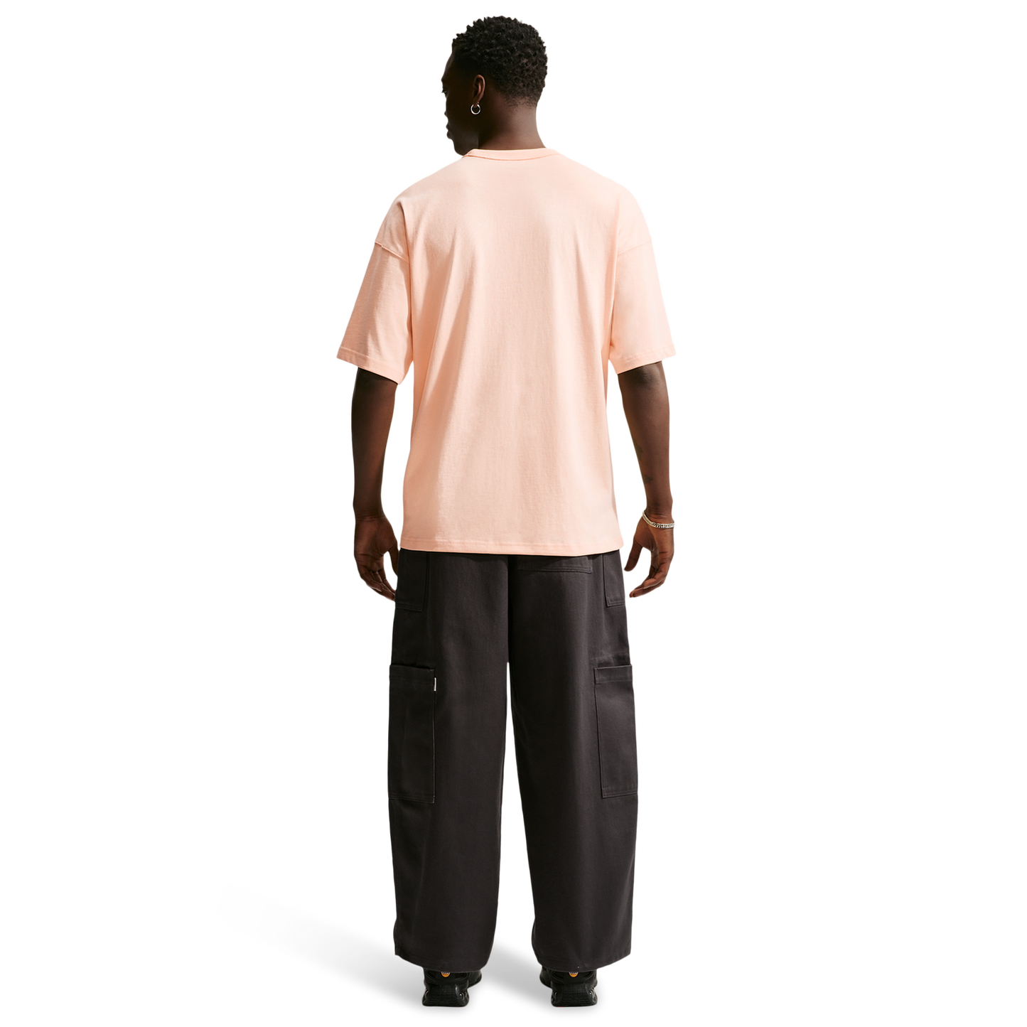 Nike NSW Premium Essentials Oversized Tee - Men's - Ice Peach