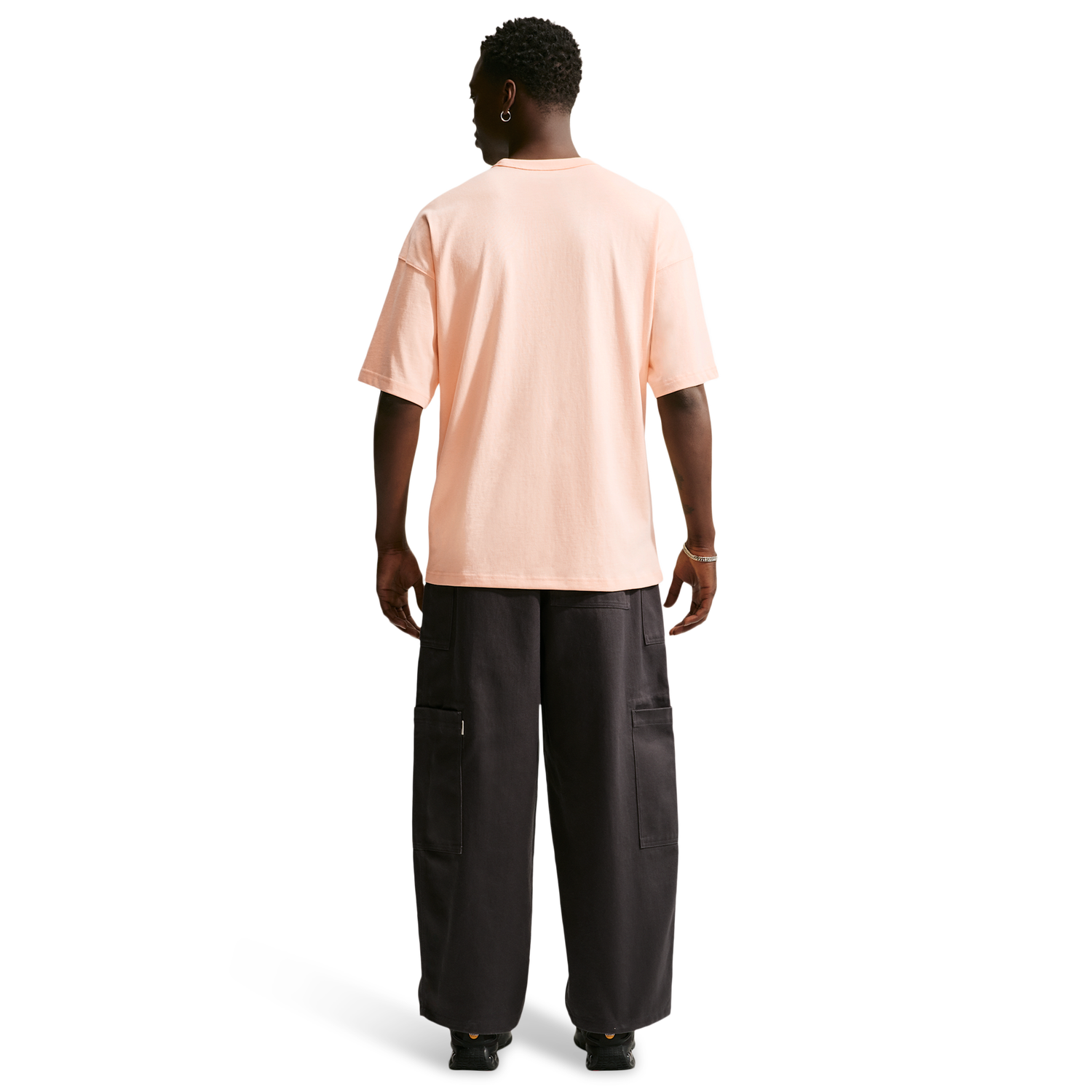 Nike NSW Premium Essentials Oversized Tee - Men's - Ice Peach