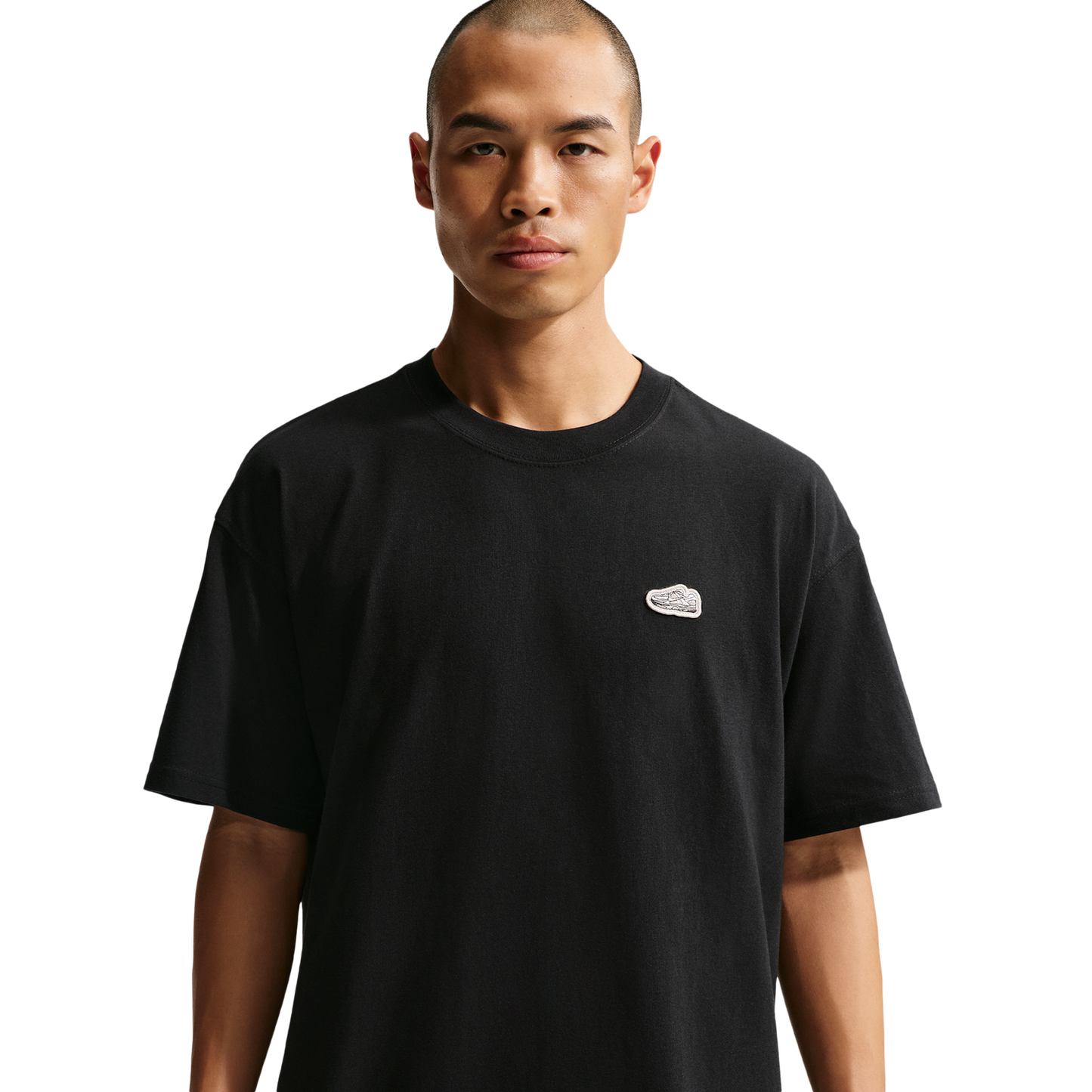 Nike NSW Vomero Patch Loose Tee - Men's - Black