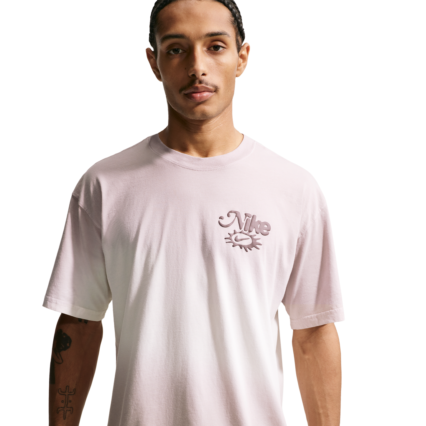 Nike NSW Dunk Dip Dye Loose T-Shirt - Men's - Sail/Moon Particle