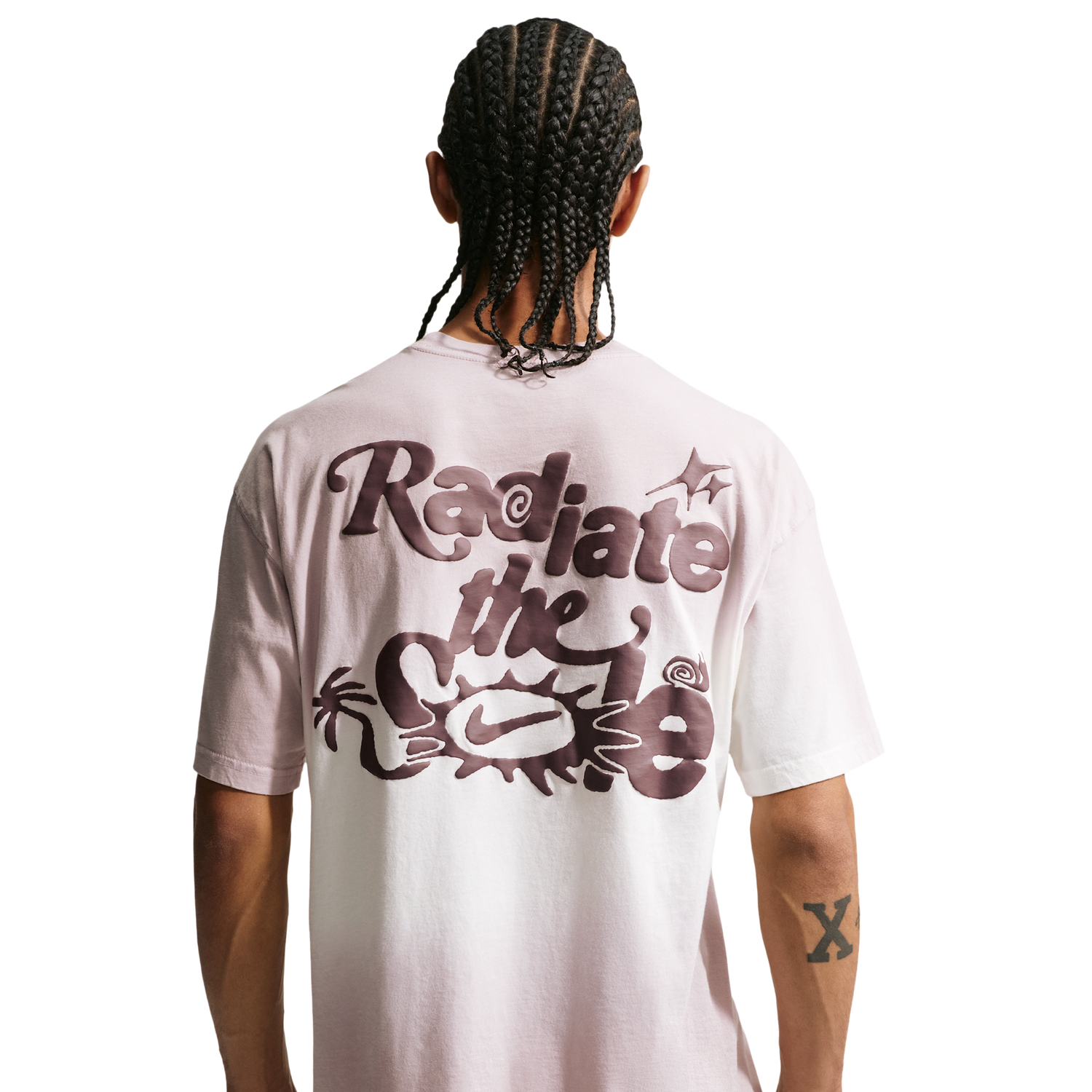 Nike NSW Dunk Dip Dye Loose T-Shirt - Men's - Sail/Moon Particle