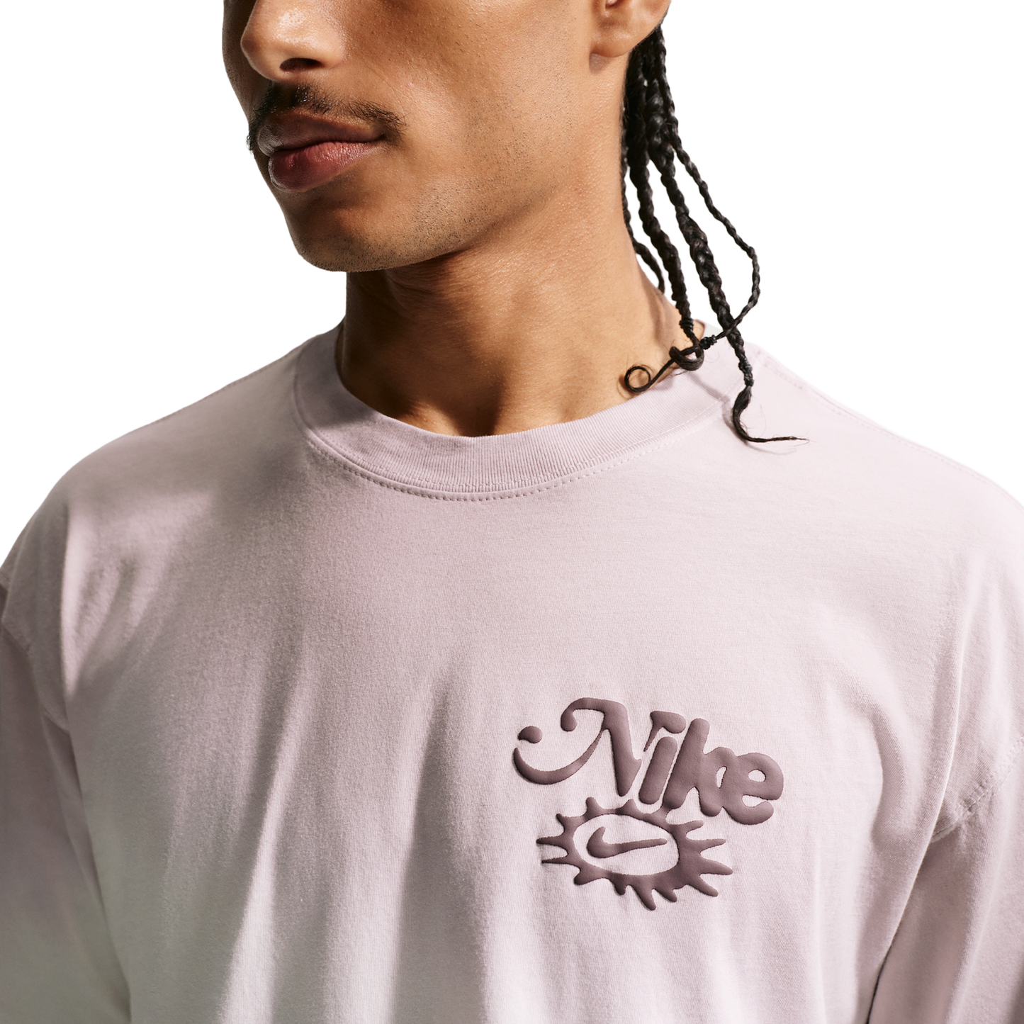 Nike NSW Dunk Dip Dye Loose T-Shirt - Men's - Sail/Moon Particle