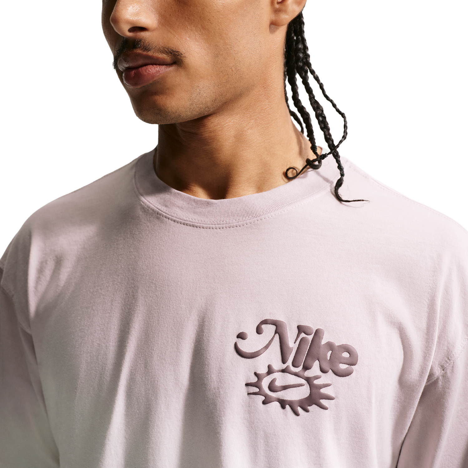 Nike NSW Dunk Dip Dye Loose T-Shirt - Men's - Sail/Moon Particle